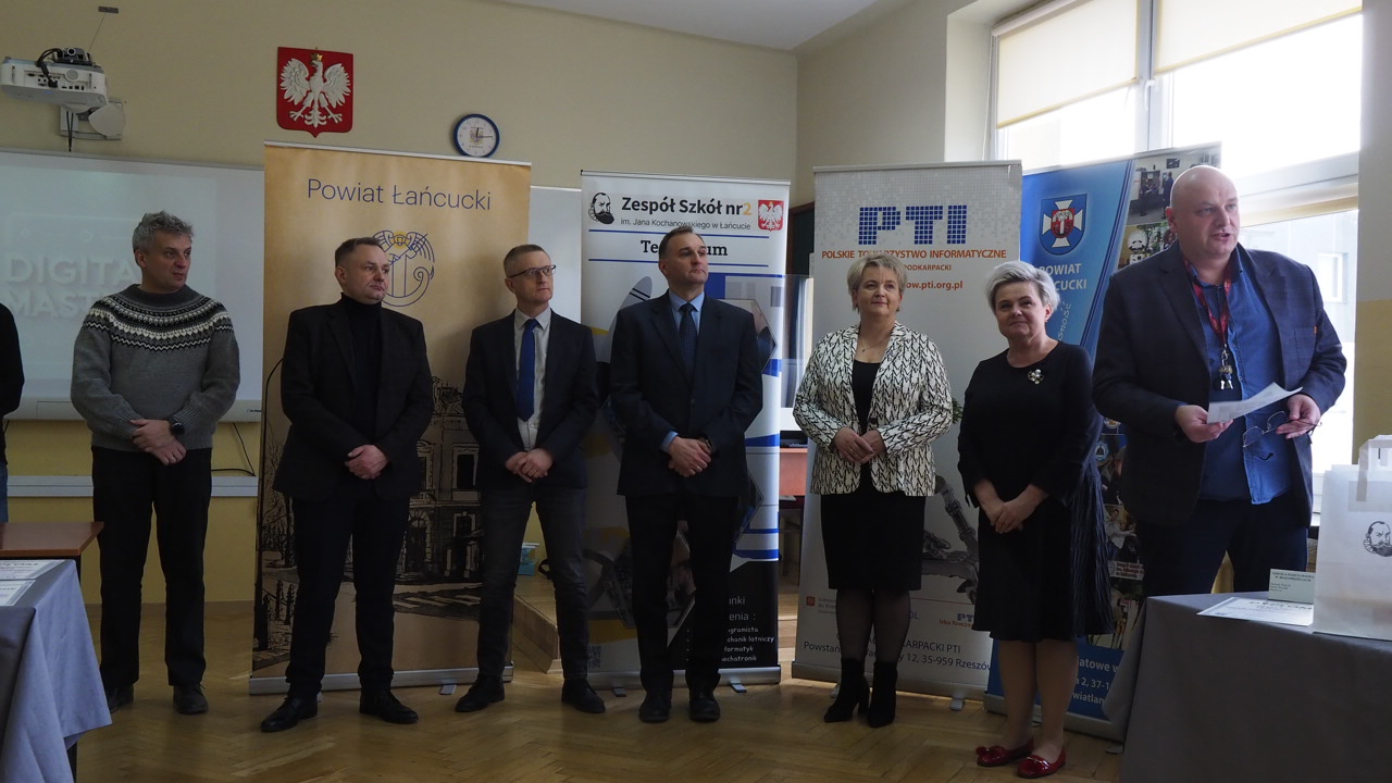 Powiatowy konkurs Digital  Masters ZS2 Łańcut rozstrzygnięty!!! 