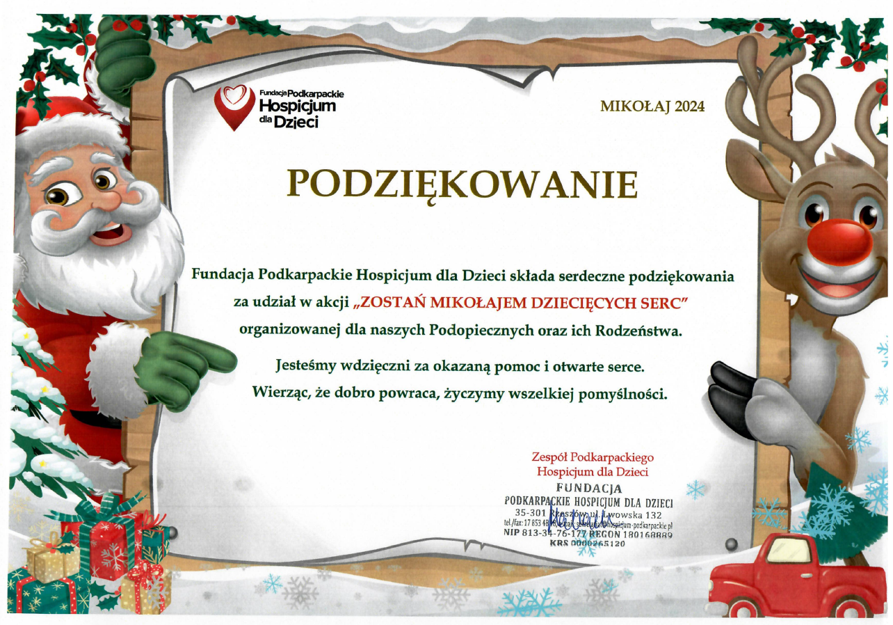MAŁY GEST - WIELKIE SERCE