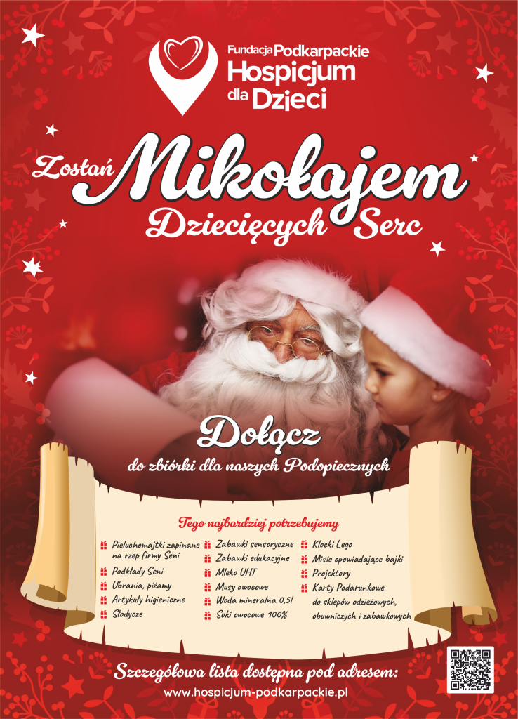 Zostań Mikołajem Dziecięcych Serc!