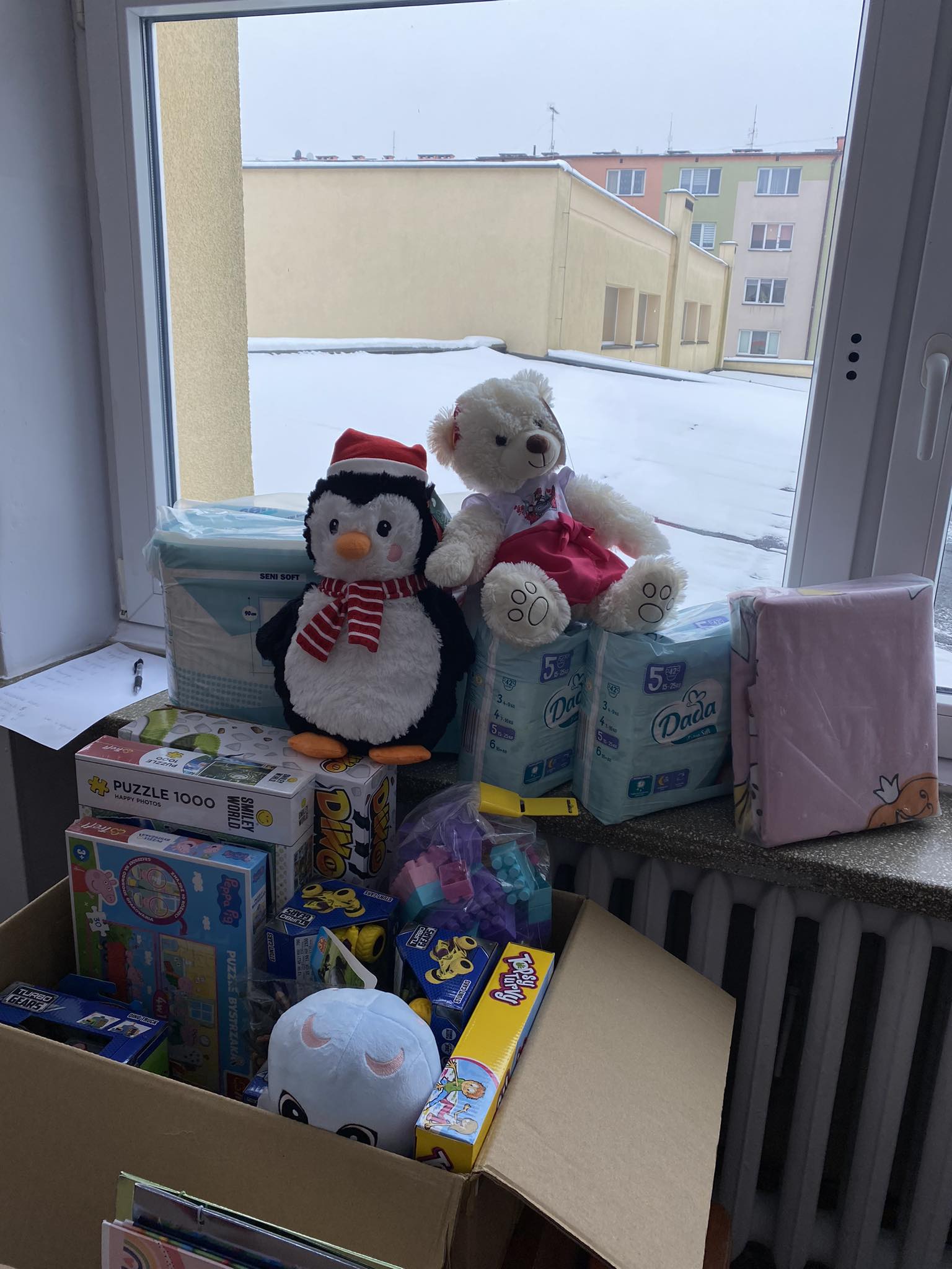Nasz Mikołaj zawitał w hospicjum dla dzieci.