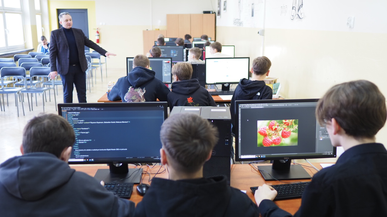 Powiatowy konkurs Digital  Masters ZS2 Łańcut rozstrzygnięty!!! 