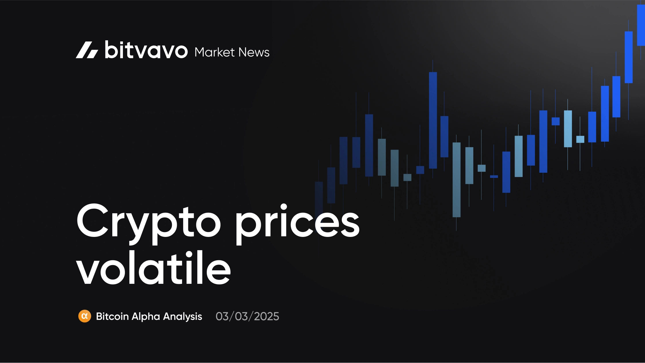 Crypto prices volatile | Bitvavo.com