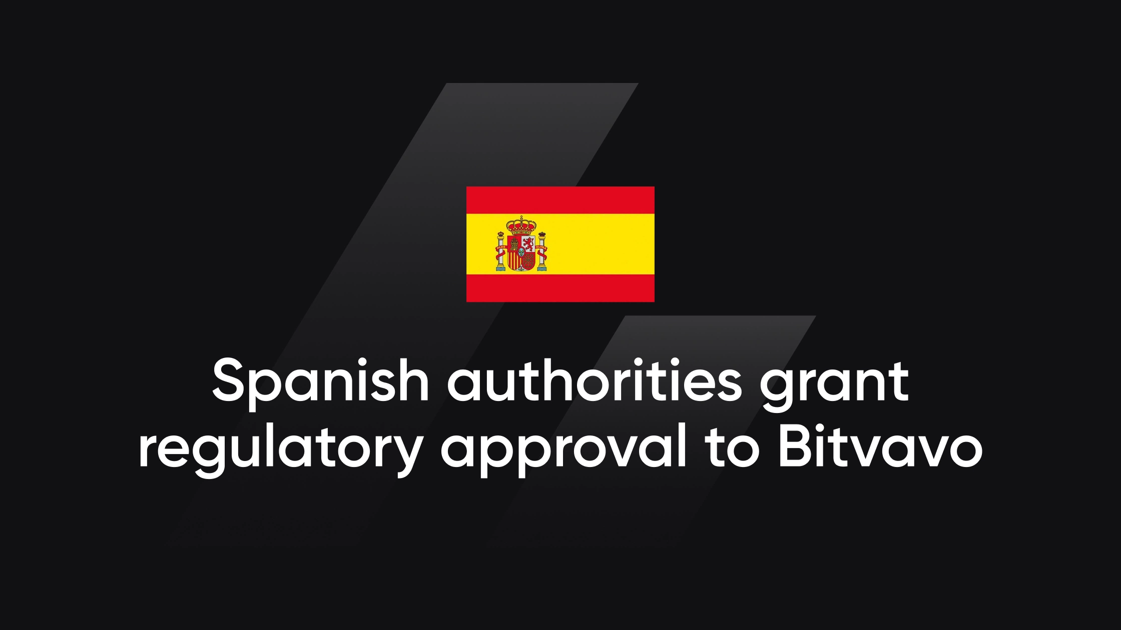 Spanish authorities grant regulatory approval to Bitvavo