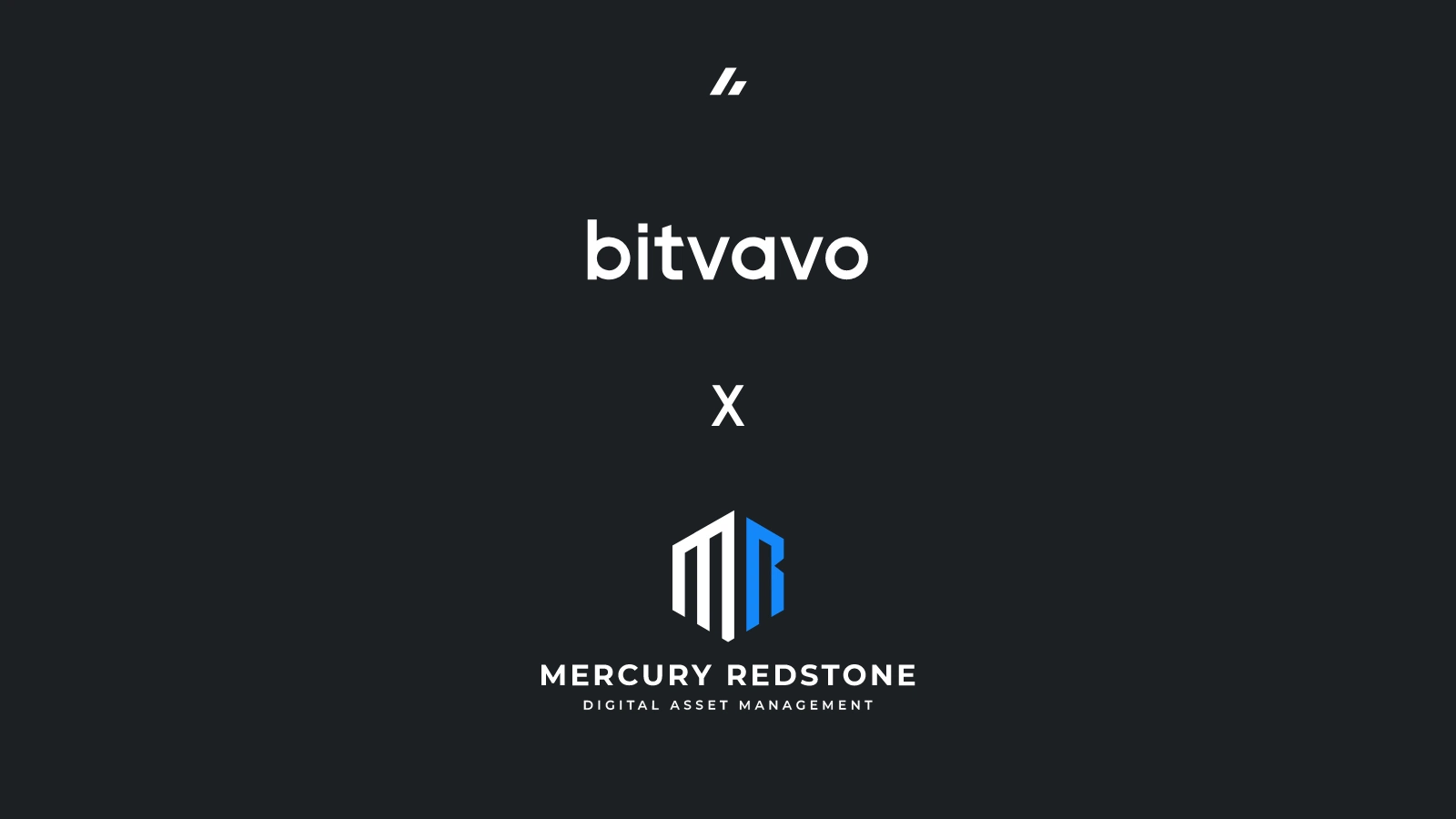 New Partnership: Bitvavo x Mercury Redstone | Bitvavo.com