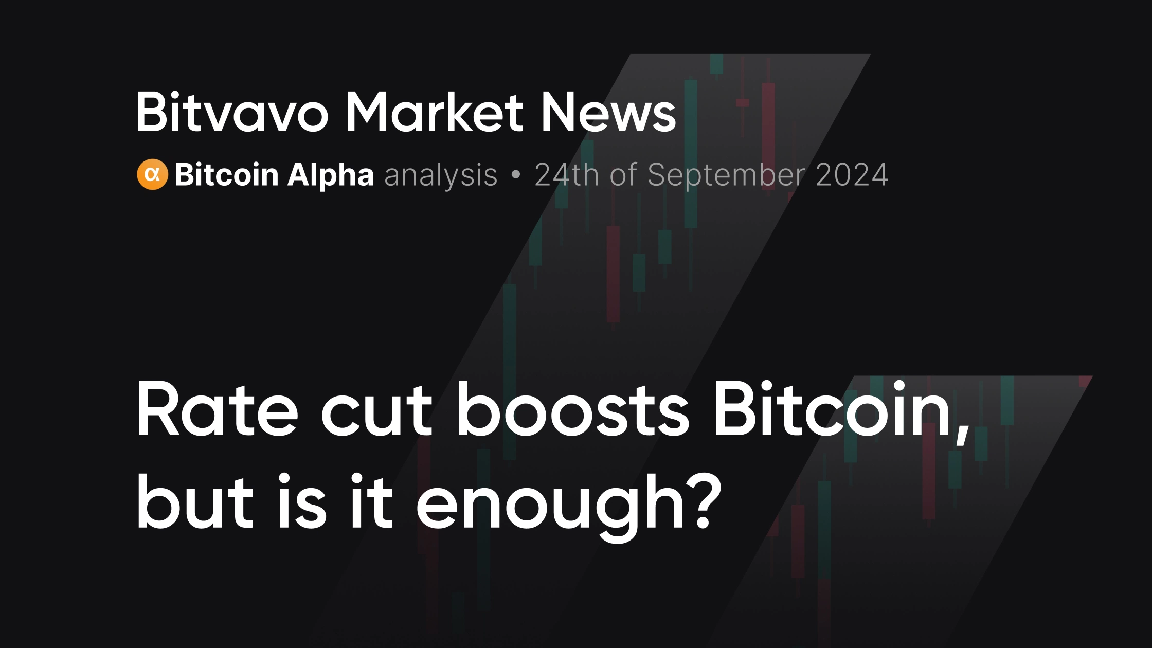 Renteverlaging stuwt bitcoin, maar is het genoeg? | Bitvavo.com