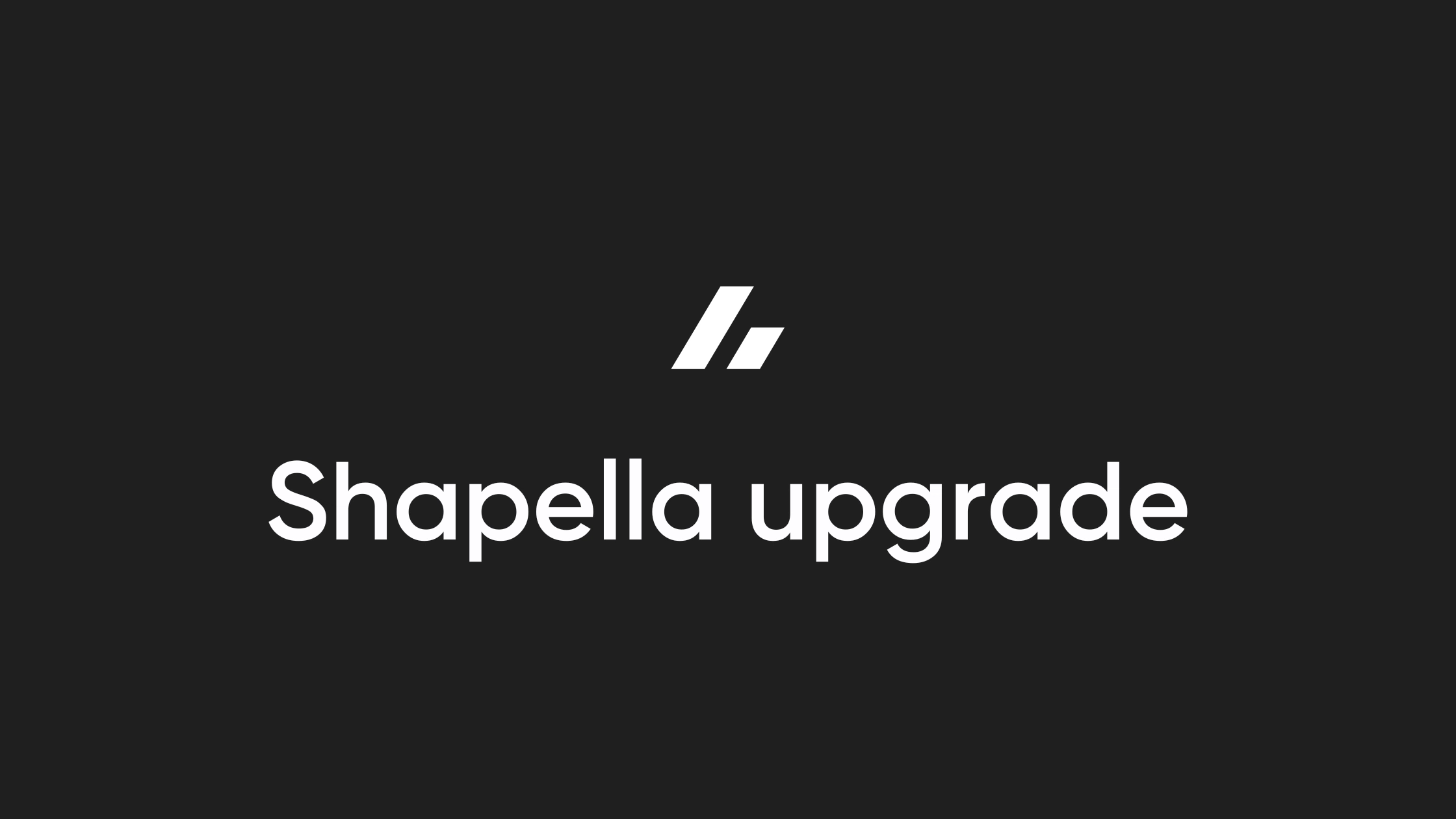 Information about Shapella upgrade