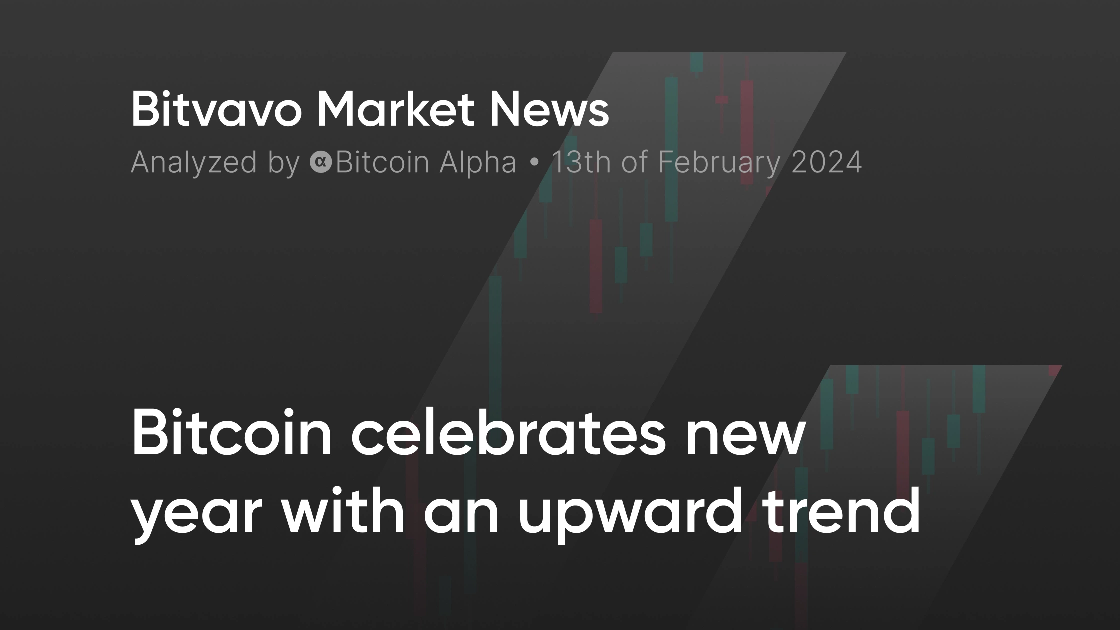 Bitvavo Market News - Bitcoin viert nieuwjaar met groene cijfers | Bitvavo .com