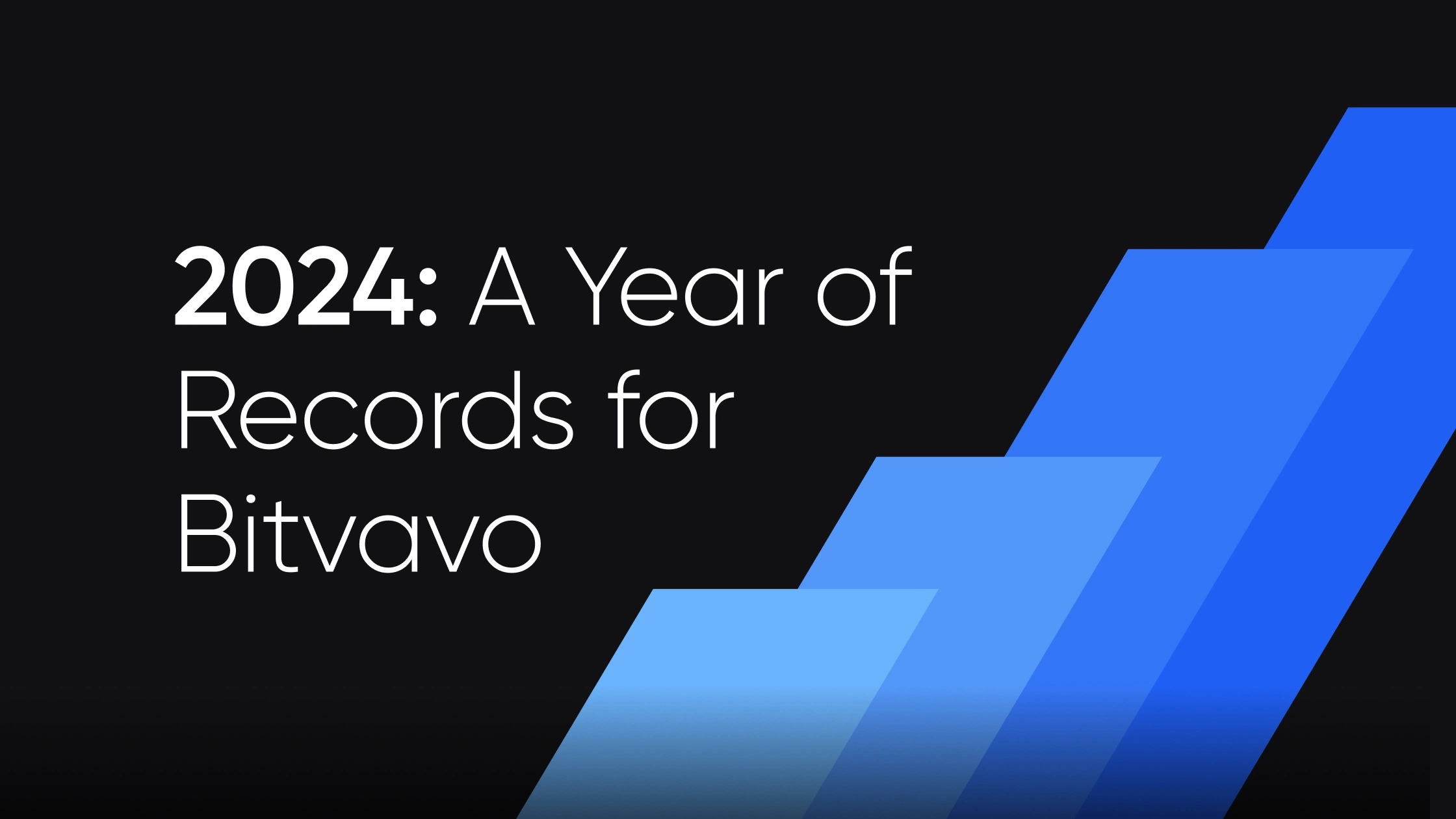 Bitvavo Achieves Record Trading Volume in November and Delivers an  Exceptional 2024 | Bitvavo.com