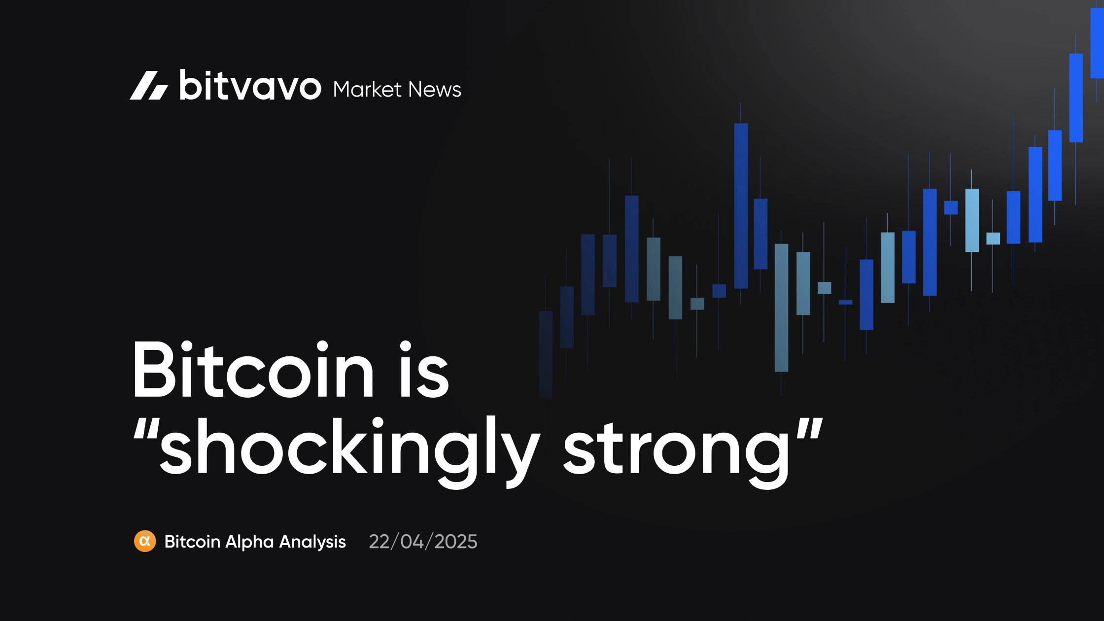 Bitcoin is “shockingly strong”