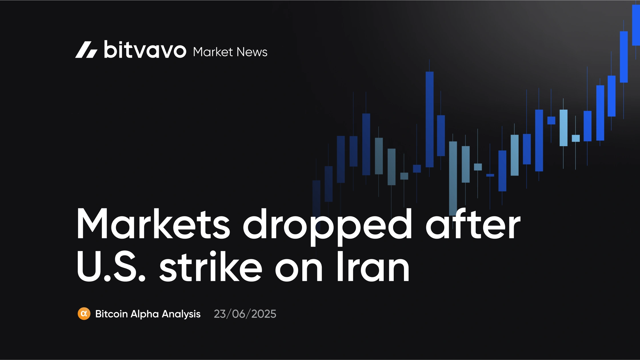 Markets dropped after U.S. strike on Iran