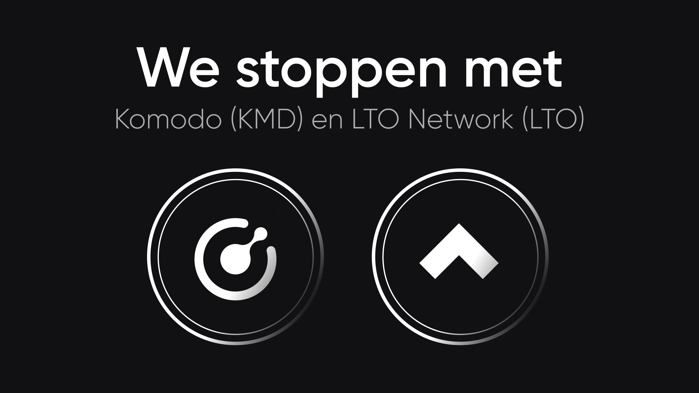 Bitvavo stopt met KMD en LTO | Bitvavo.com