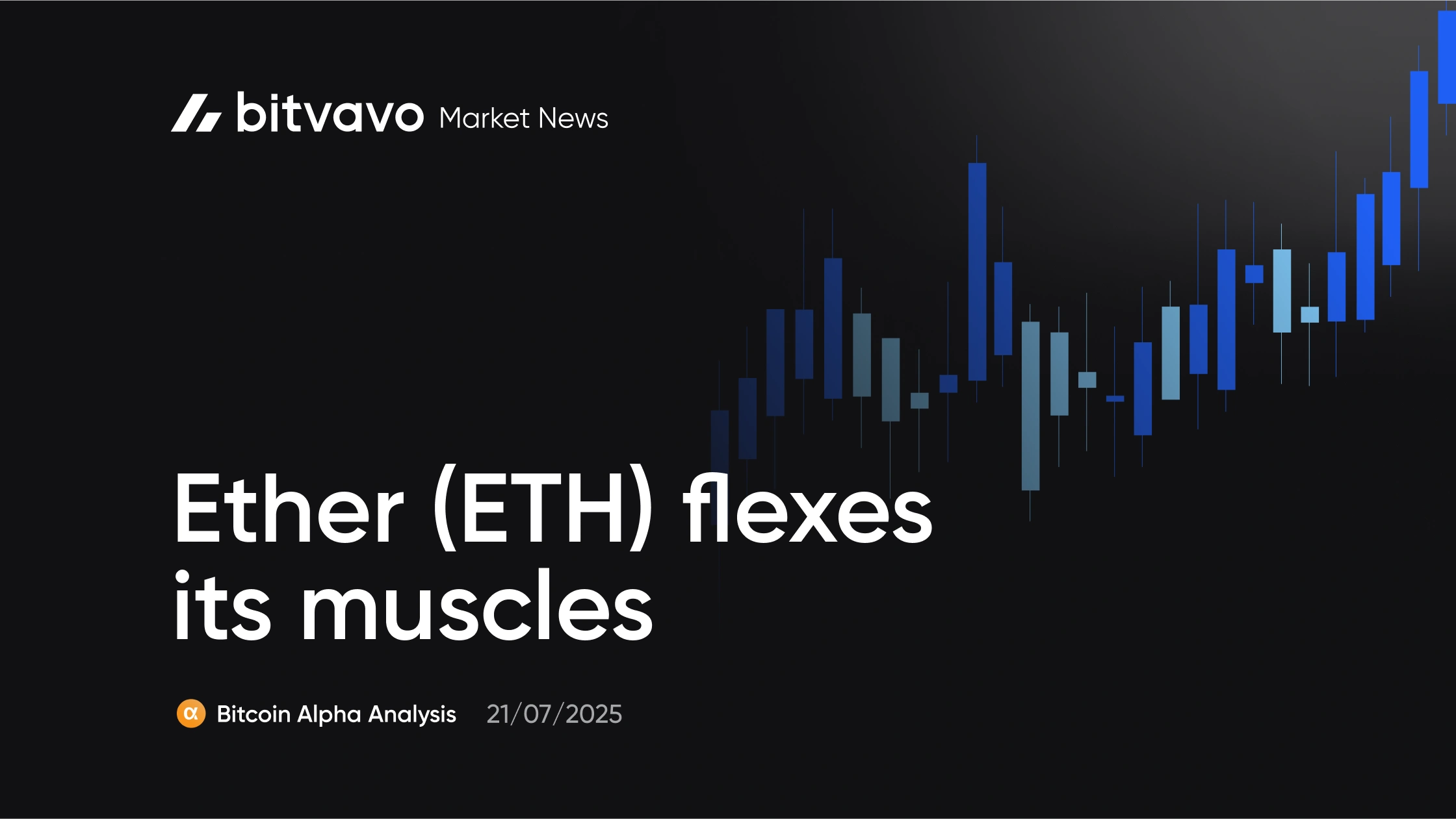Ether (ETH) flexes its muscles