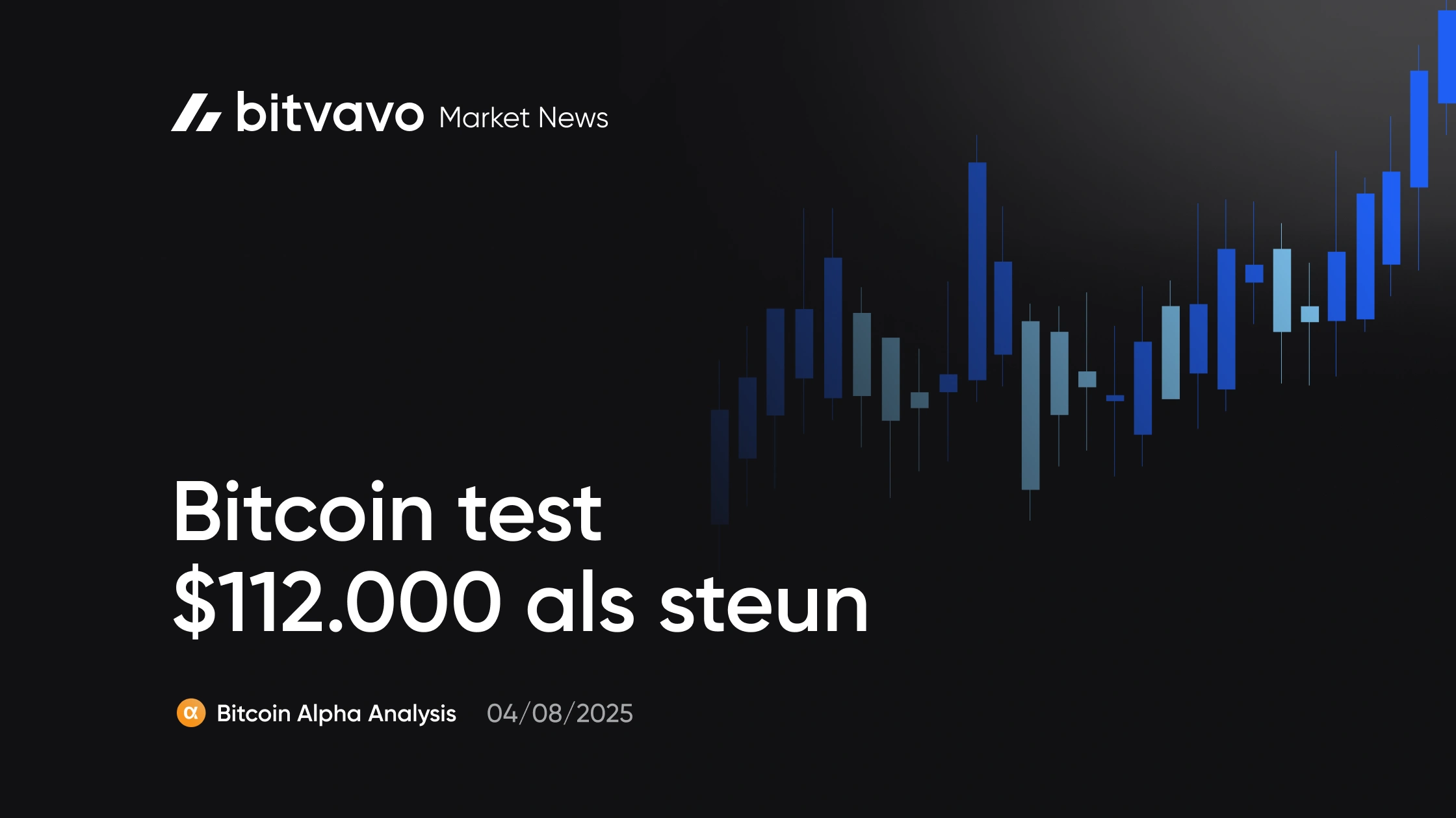 Bitcoin tests $112,000 as support