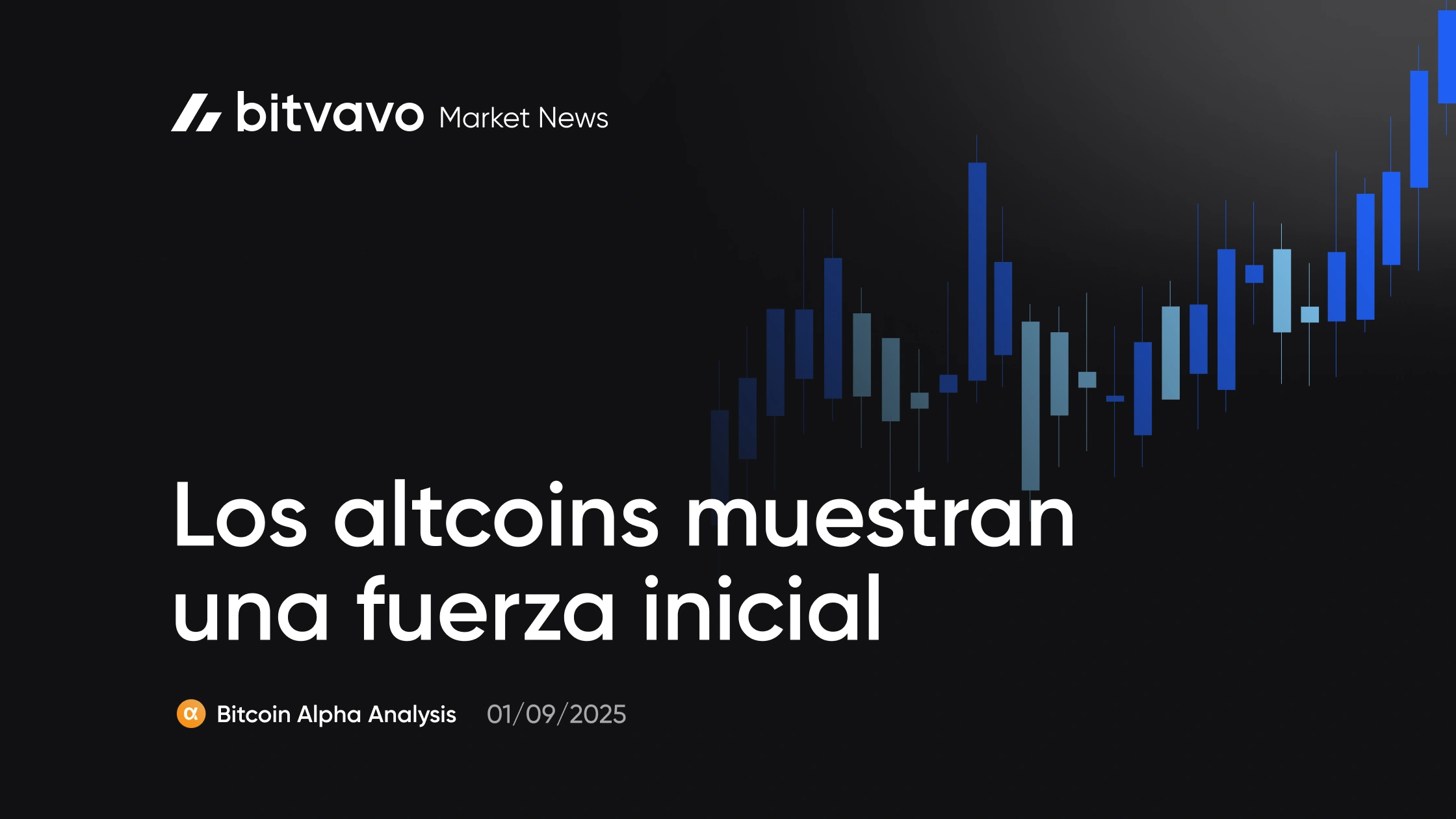 Los altcoins muestran una fuerza inicial