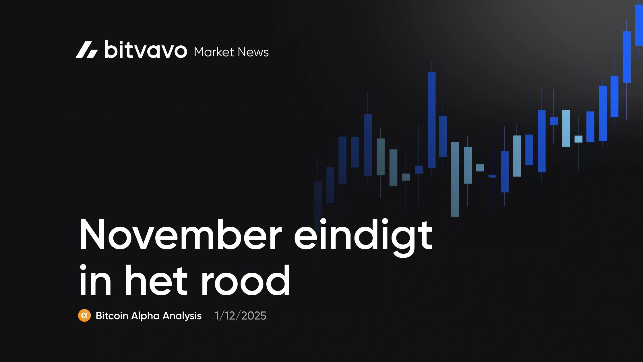 November eindigt in het rood