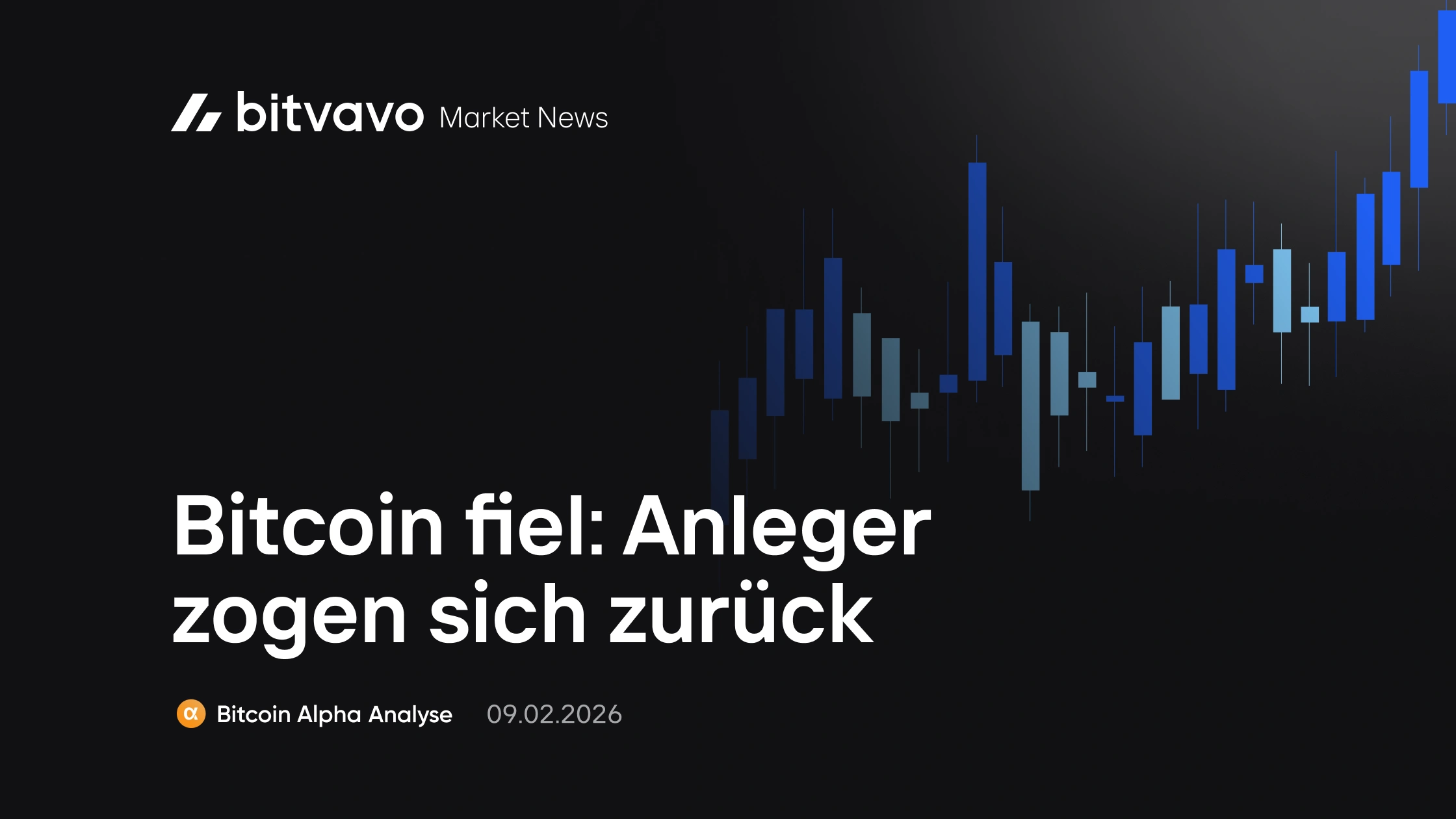 Bitcoin fiel: Anleger zogen sich zurück