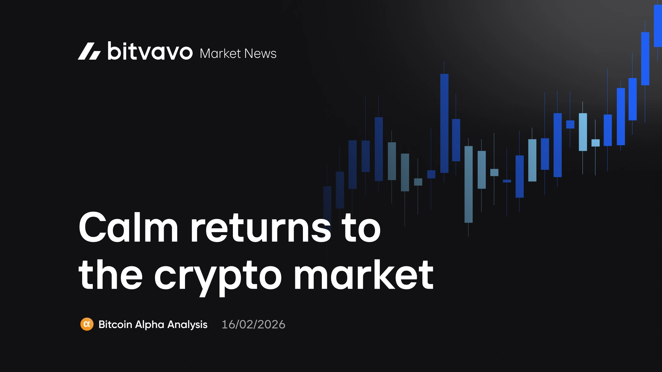 Calm returns to the crypto market