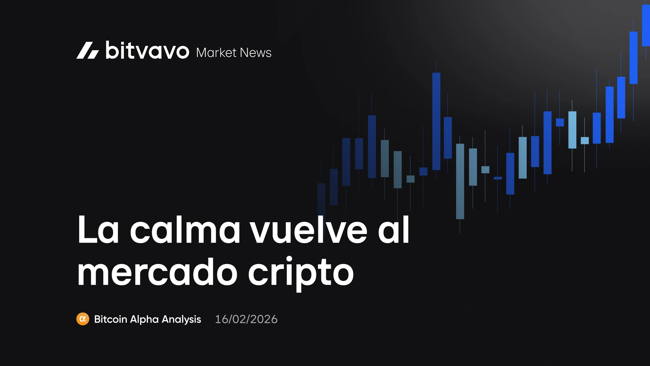  La calma vuelve al mercado cripto