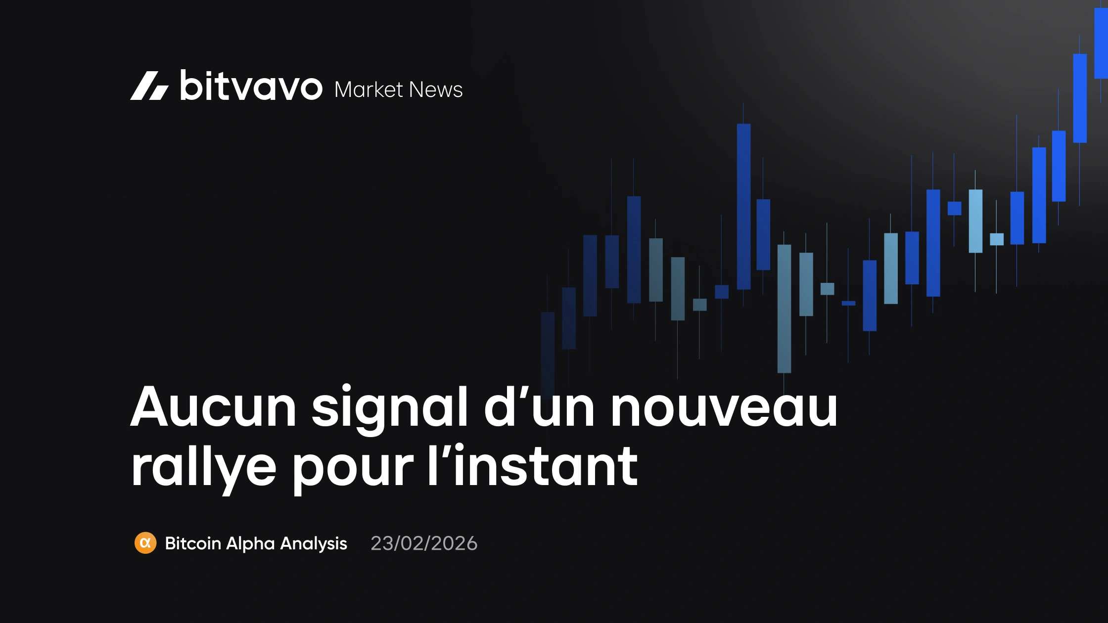 Aucun signal d’un nouveau rallye pour l’instant