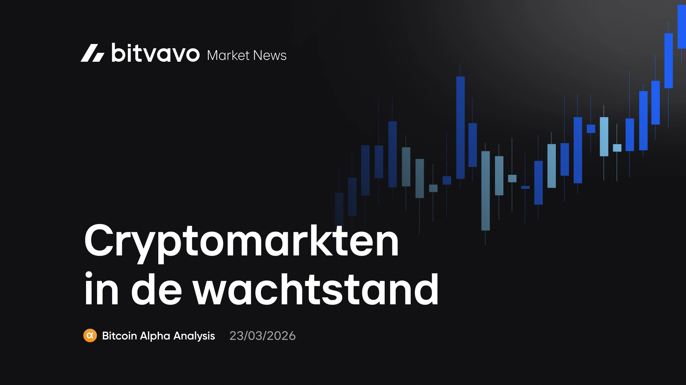 Cryptomarkten in de wachtstand