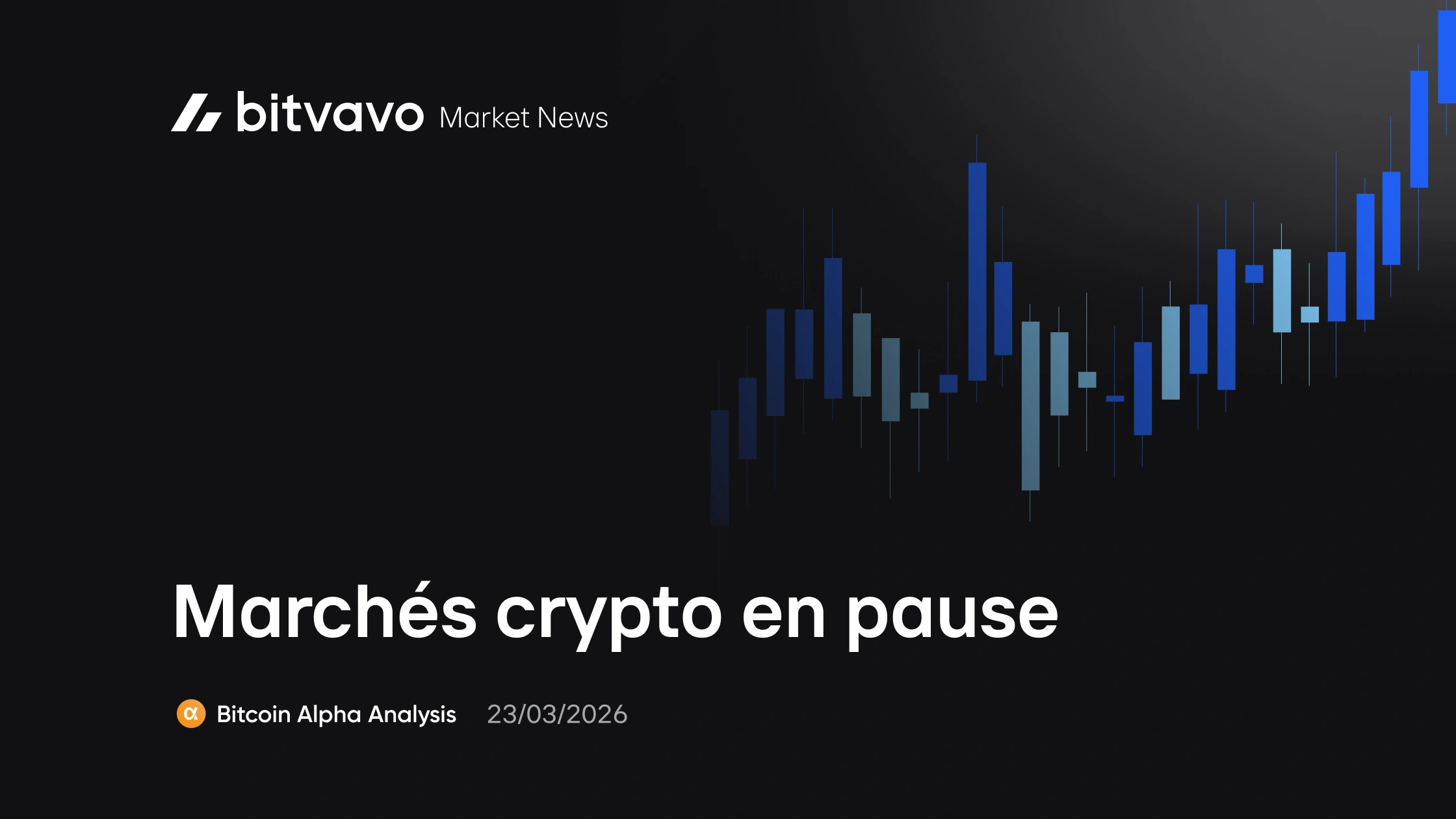 Marchés crypto en pause