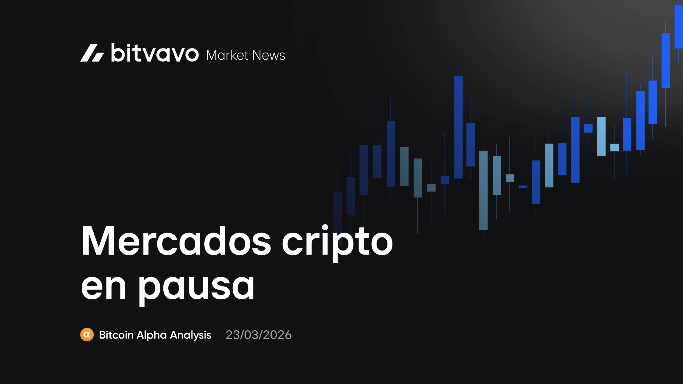 Mercados cripto en pausa