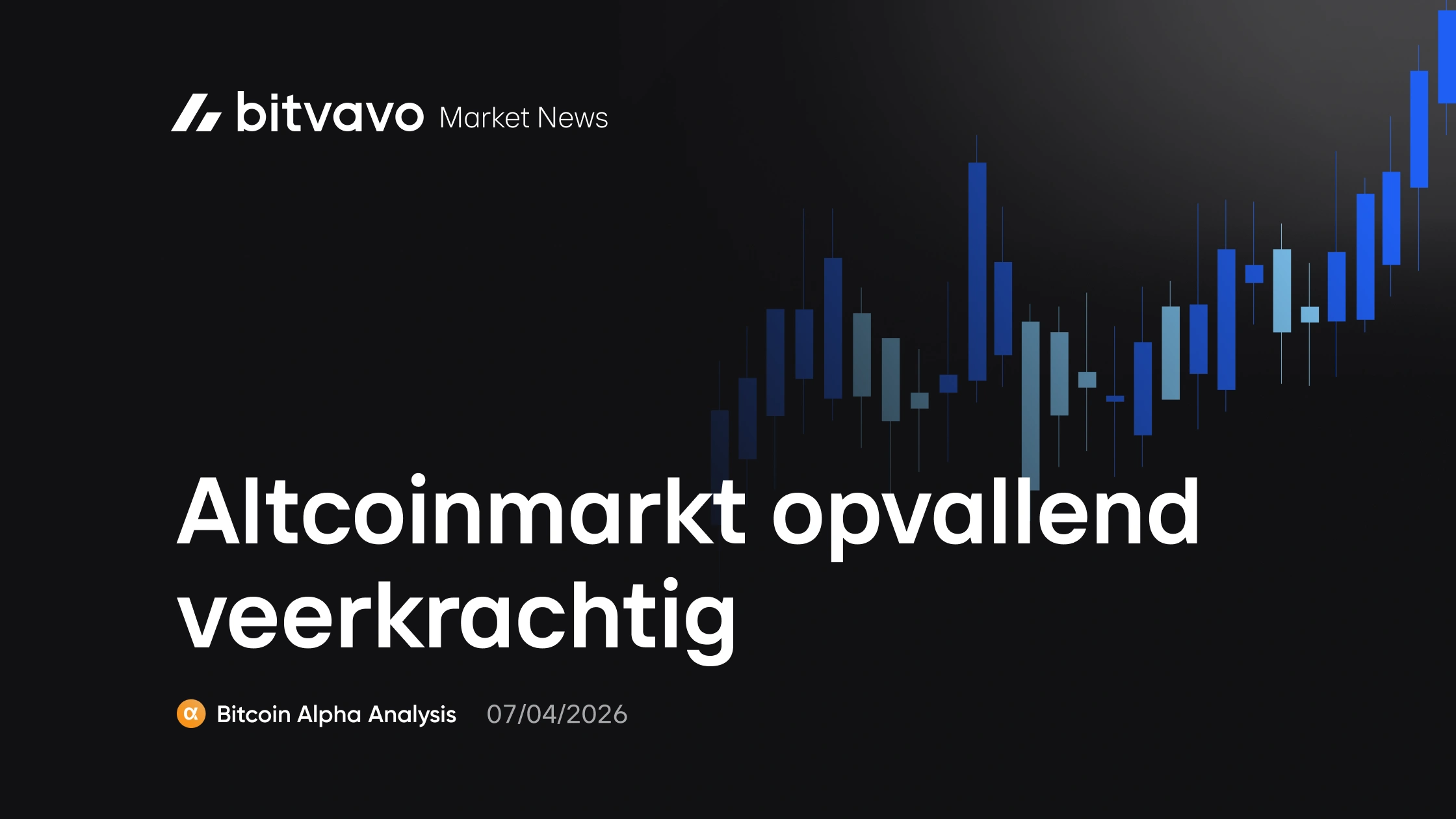 Altcoinmarkt opvallend veerkrachtig