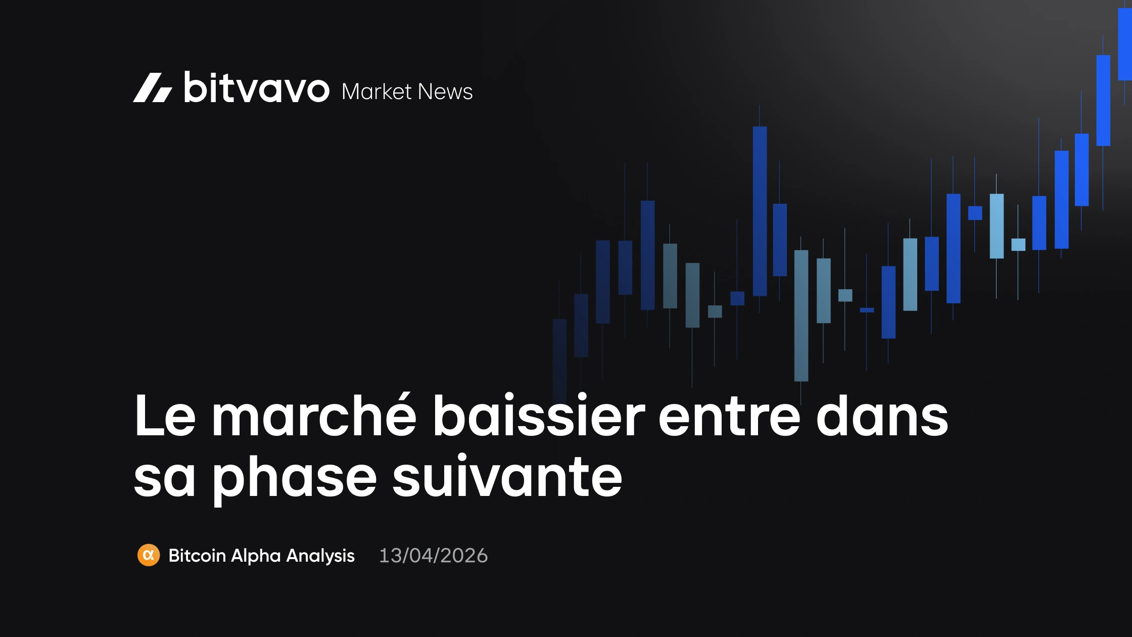 Le marché baissier entre dans sa phase suivante