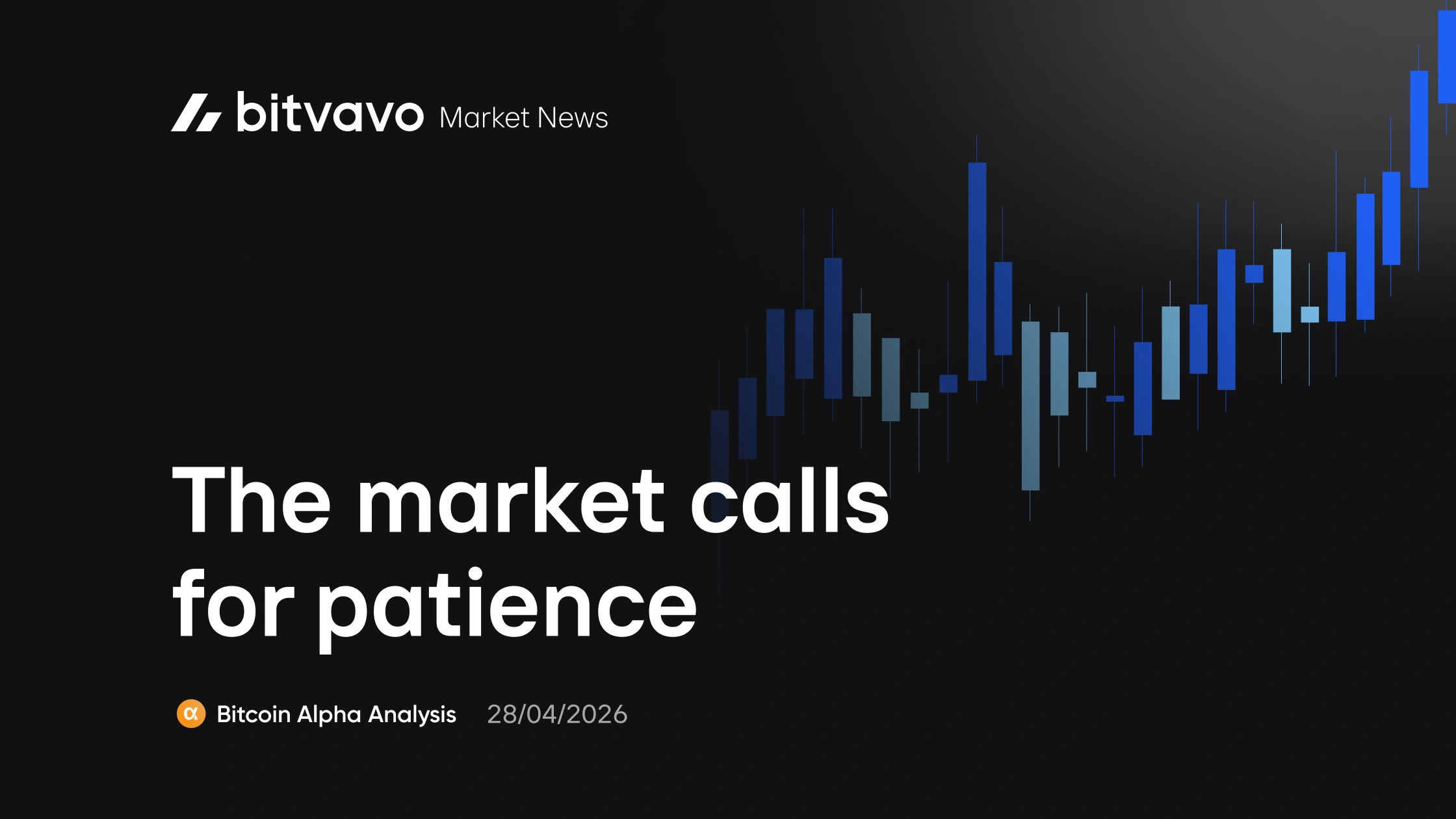 The market calls for patience 