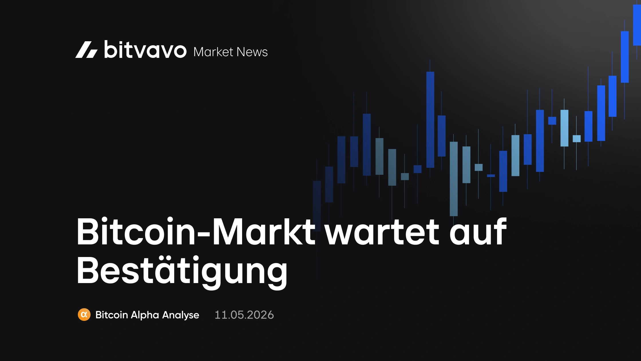 Bitcoin-Markt wartet auf Bestätigung
