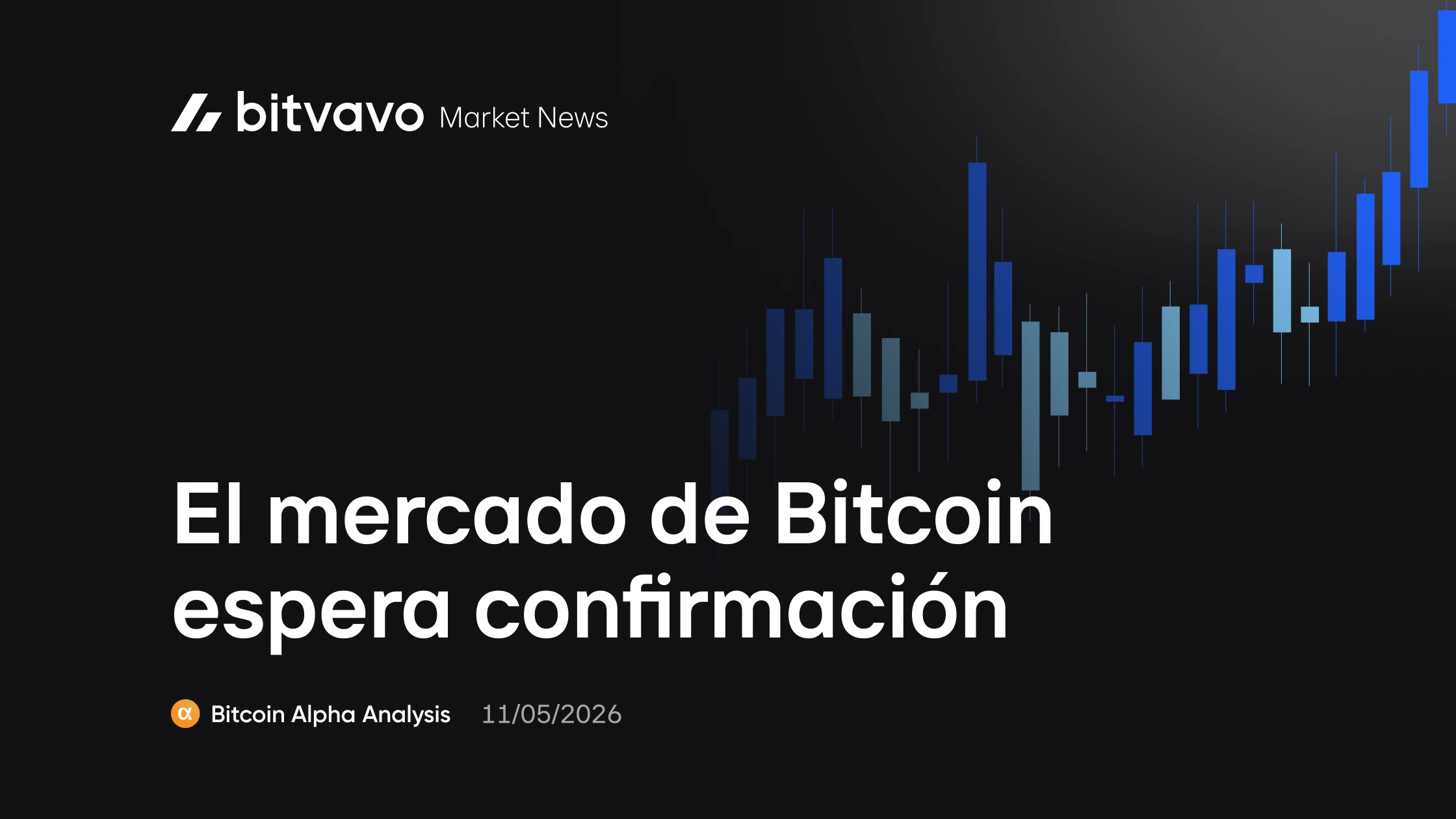 El mercado de Bitcoin espera confirmación