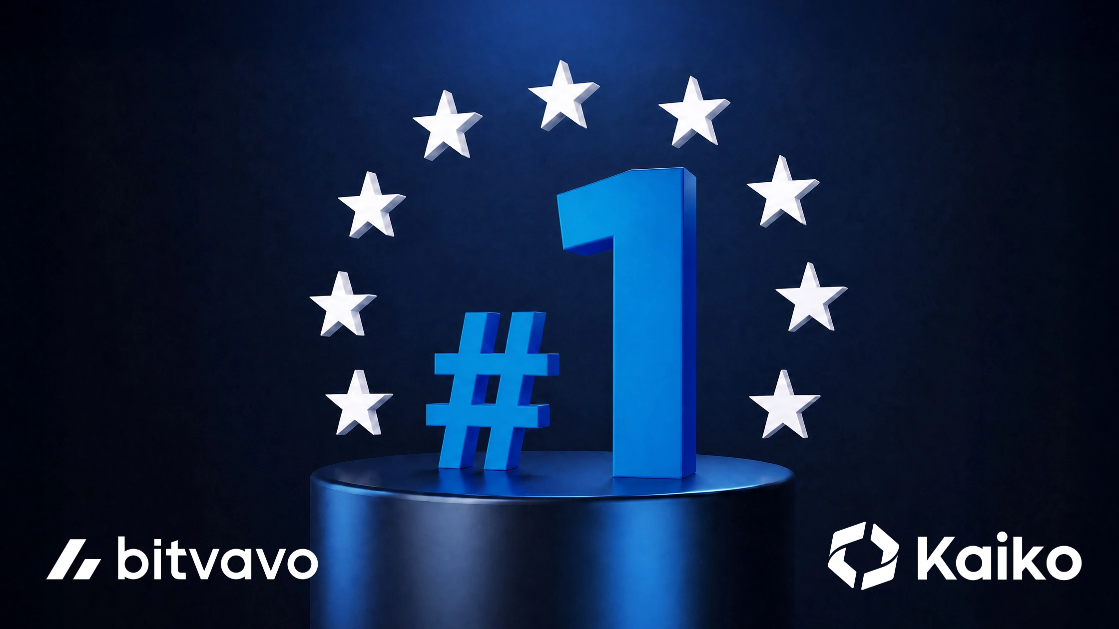 Kaiko Research confirma a Bitvavo como líder mundial del trading spot en EUR