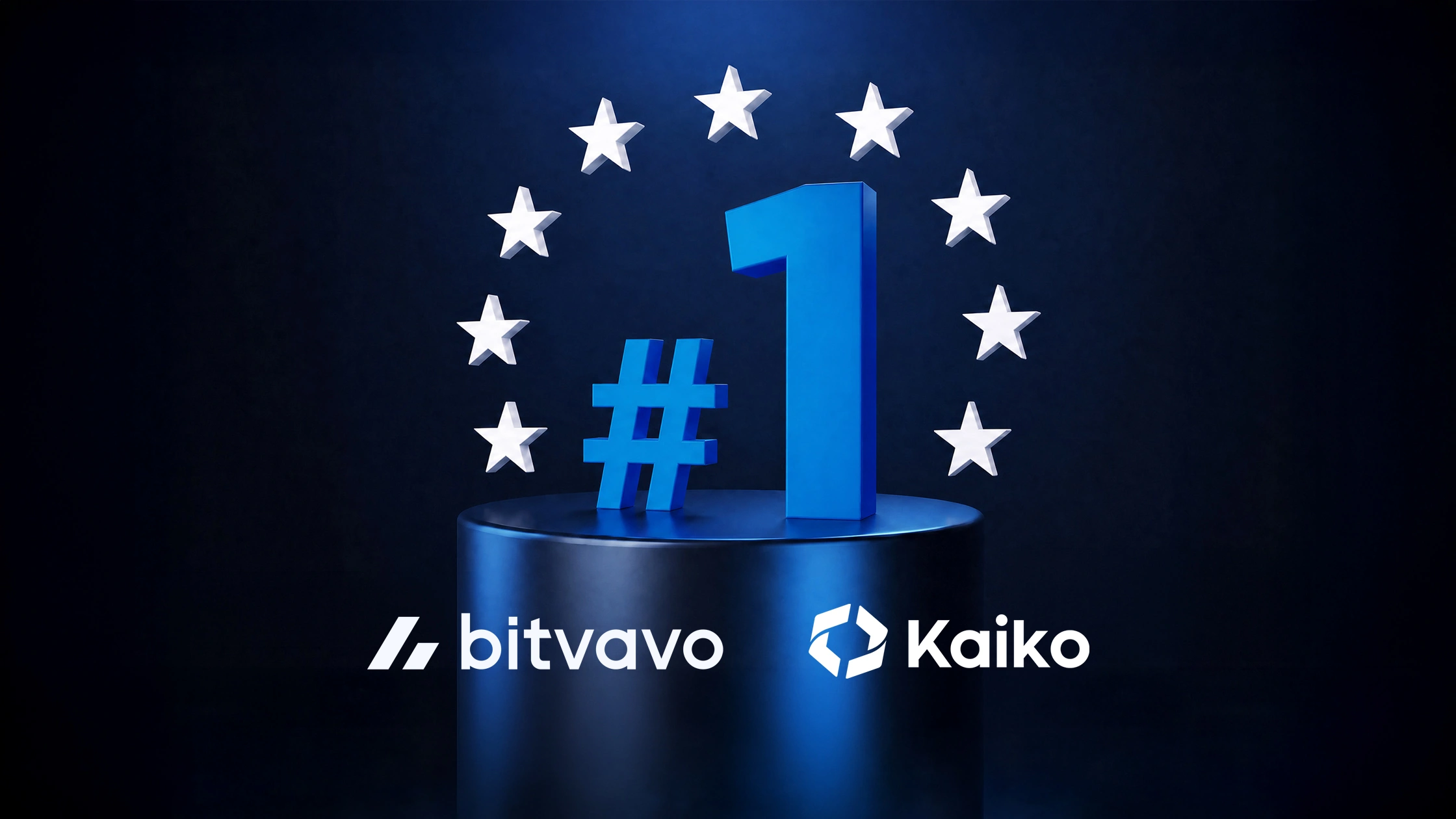 Kaiko Research confirme la position de Bitvavo comme leader mondial du trading spot en euros