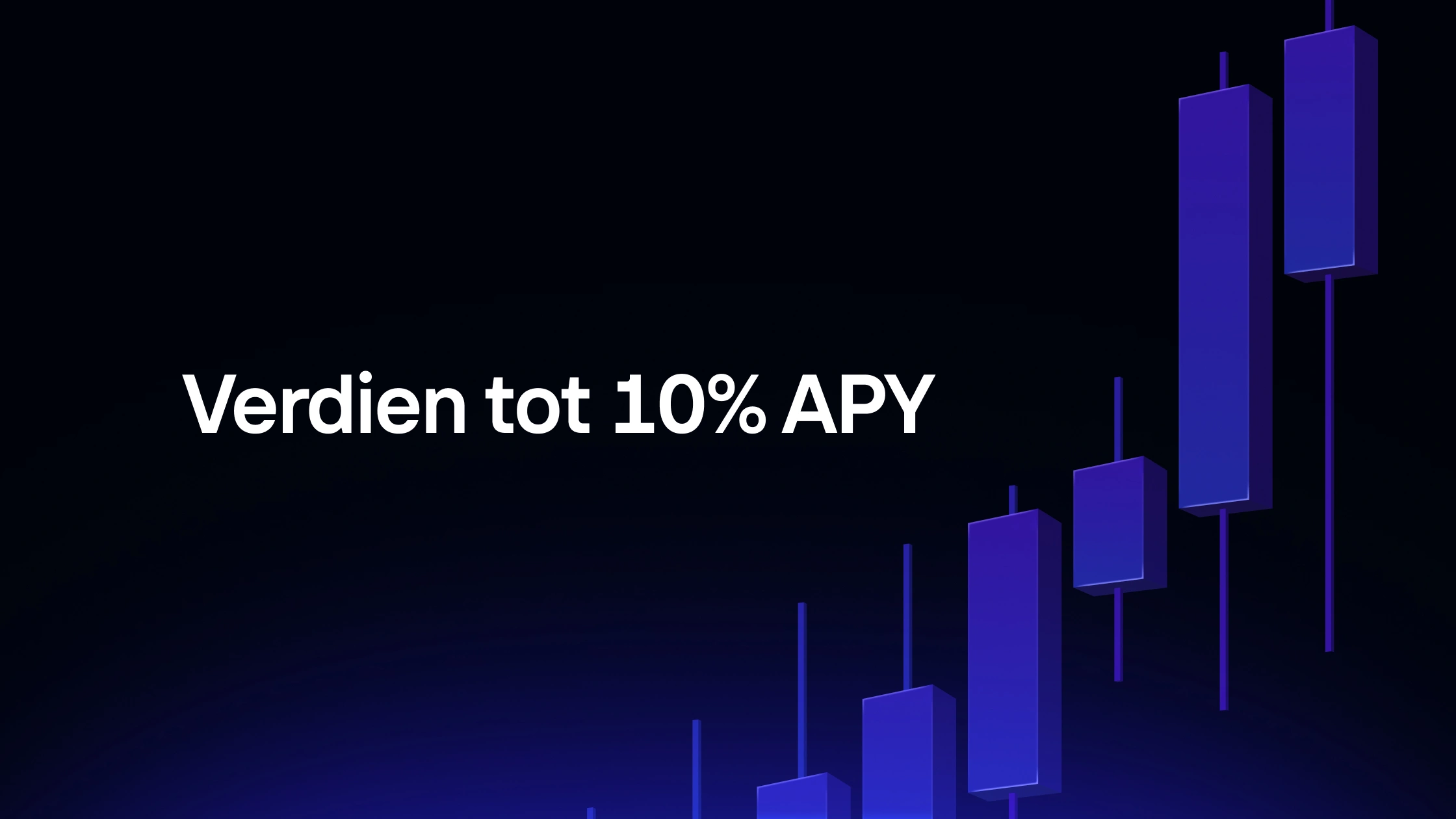 Verplaats je crypto naar Bitvavo en verdien tot 10% APY