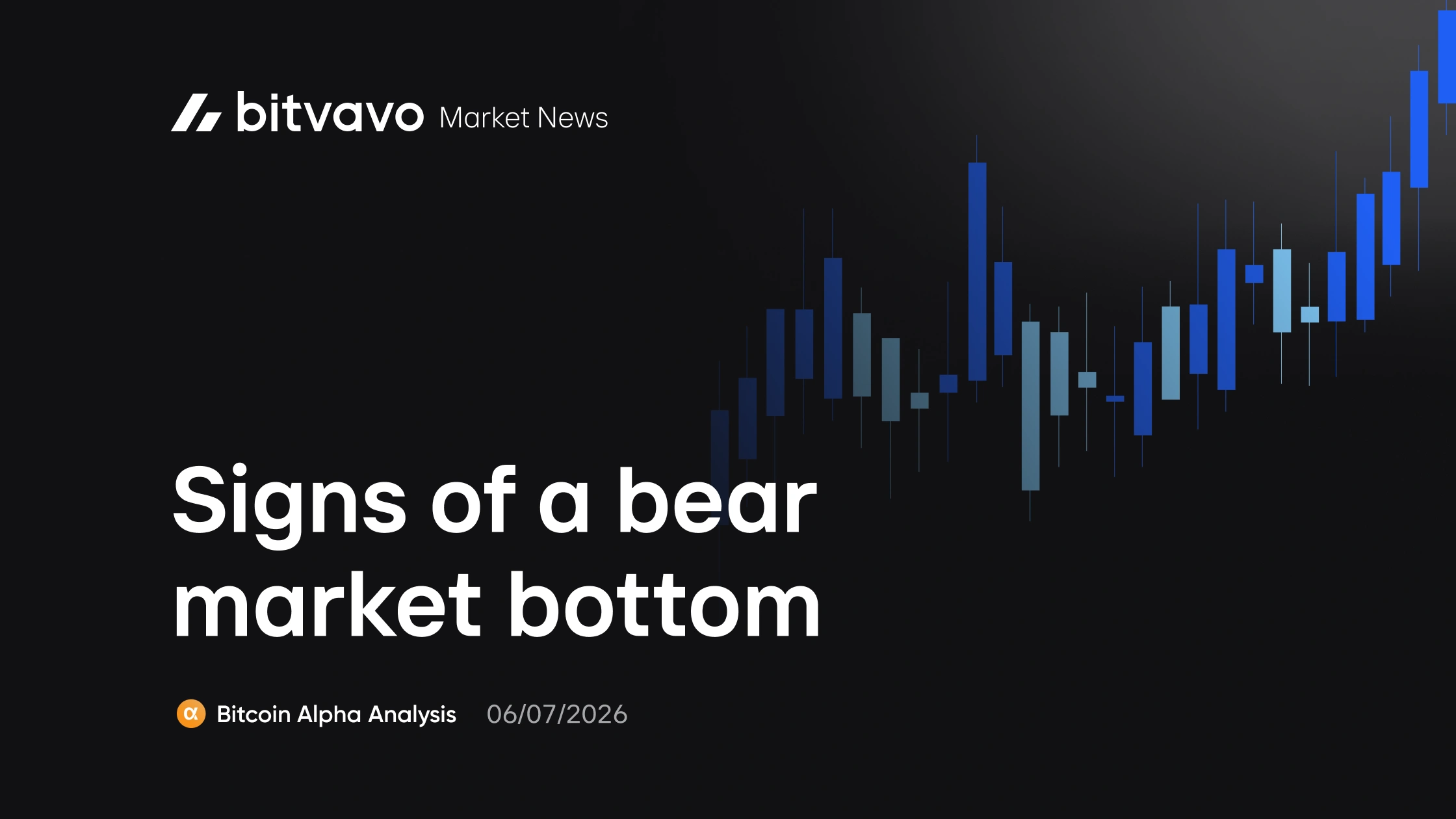 Signs of a bear market bottom