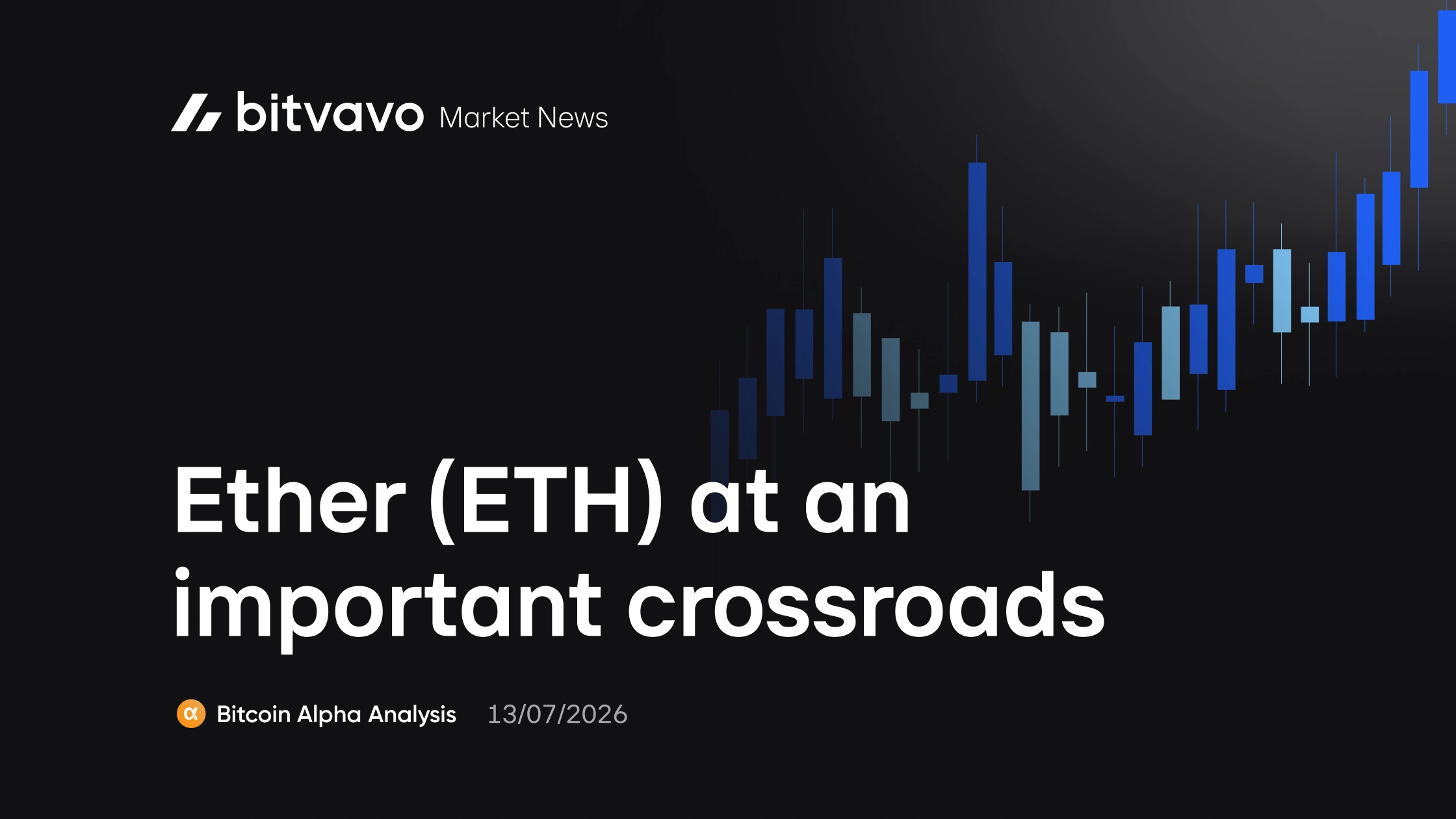 Ether (ETH) at an important crossroads