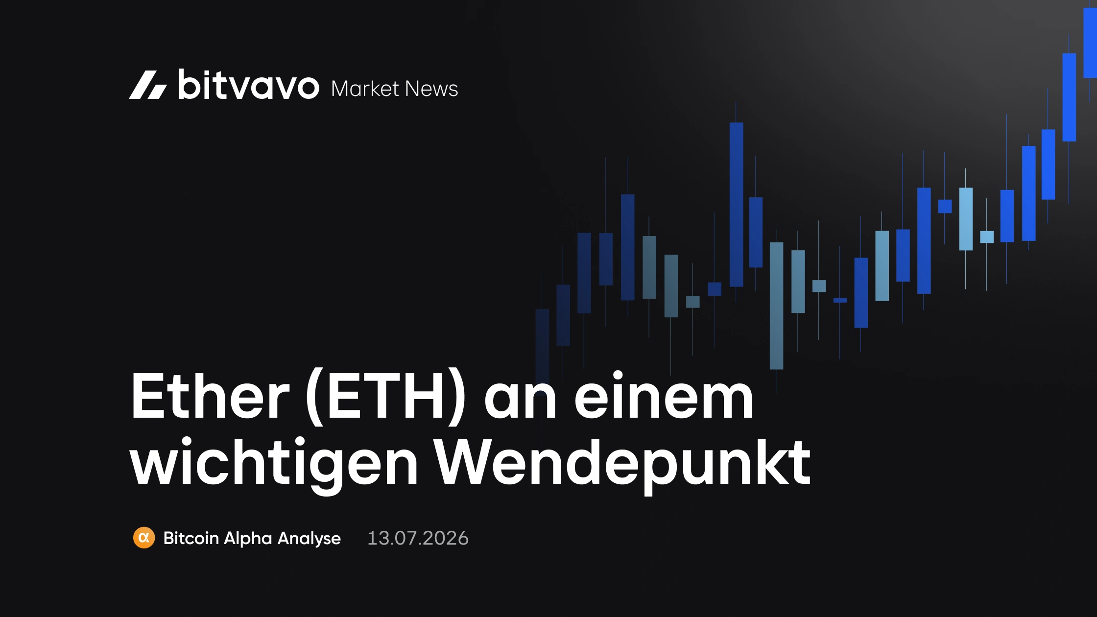 Ether (ETH) an einem wichtigen Wendepunkt
