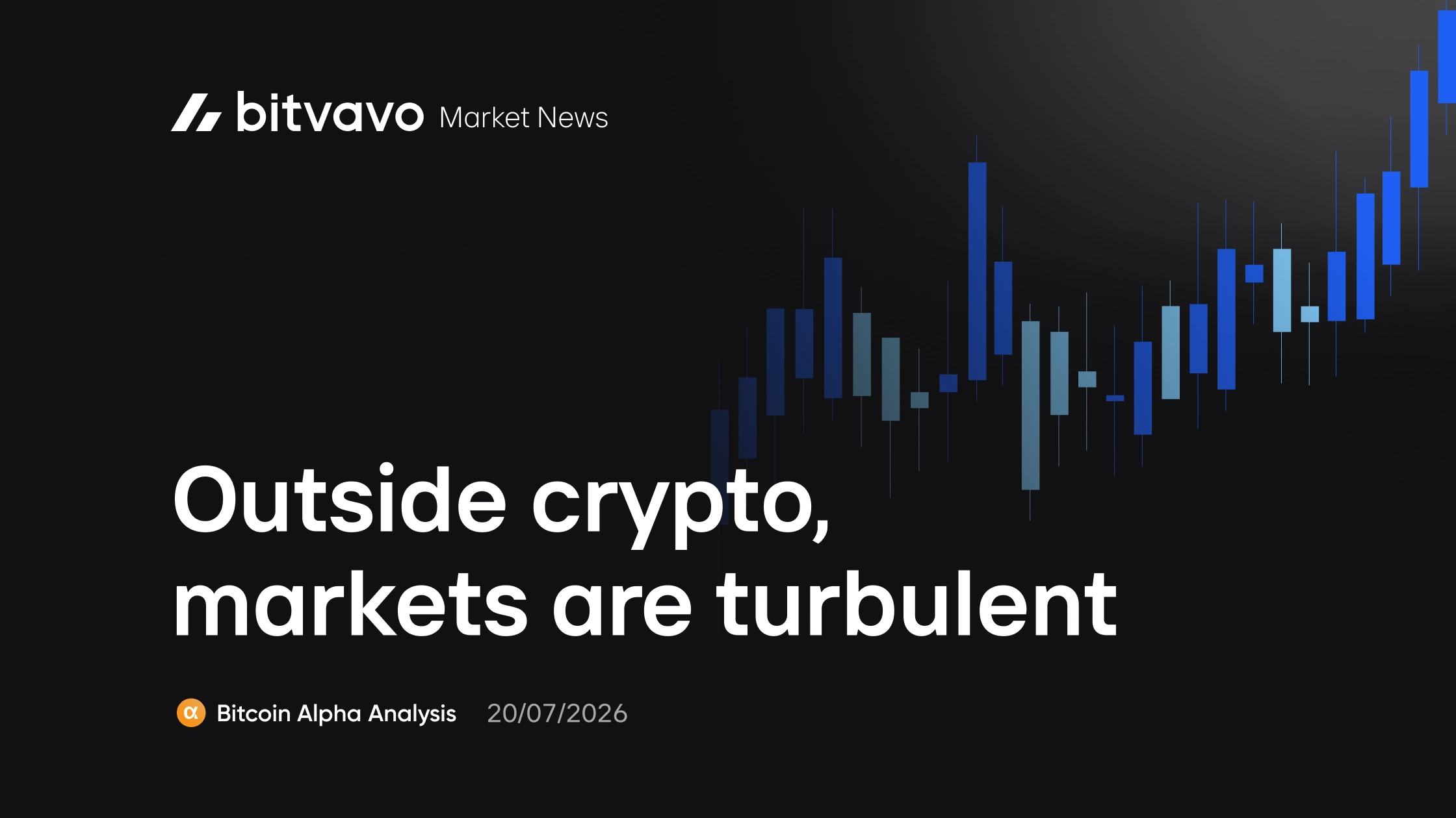 Outside crypto, markets are turbulent