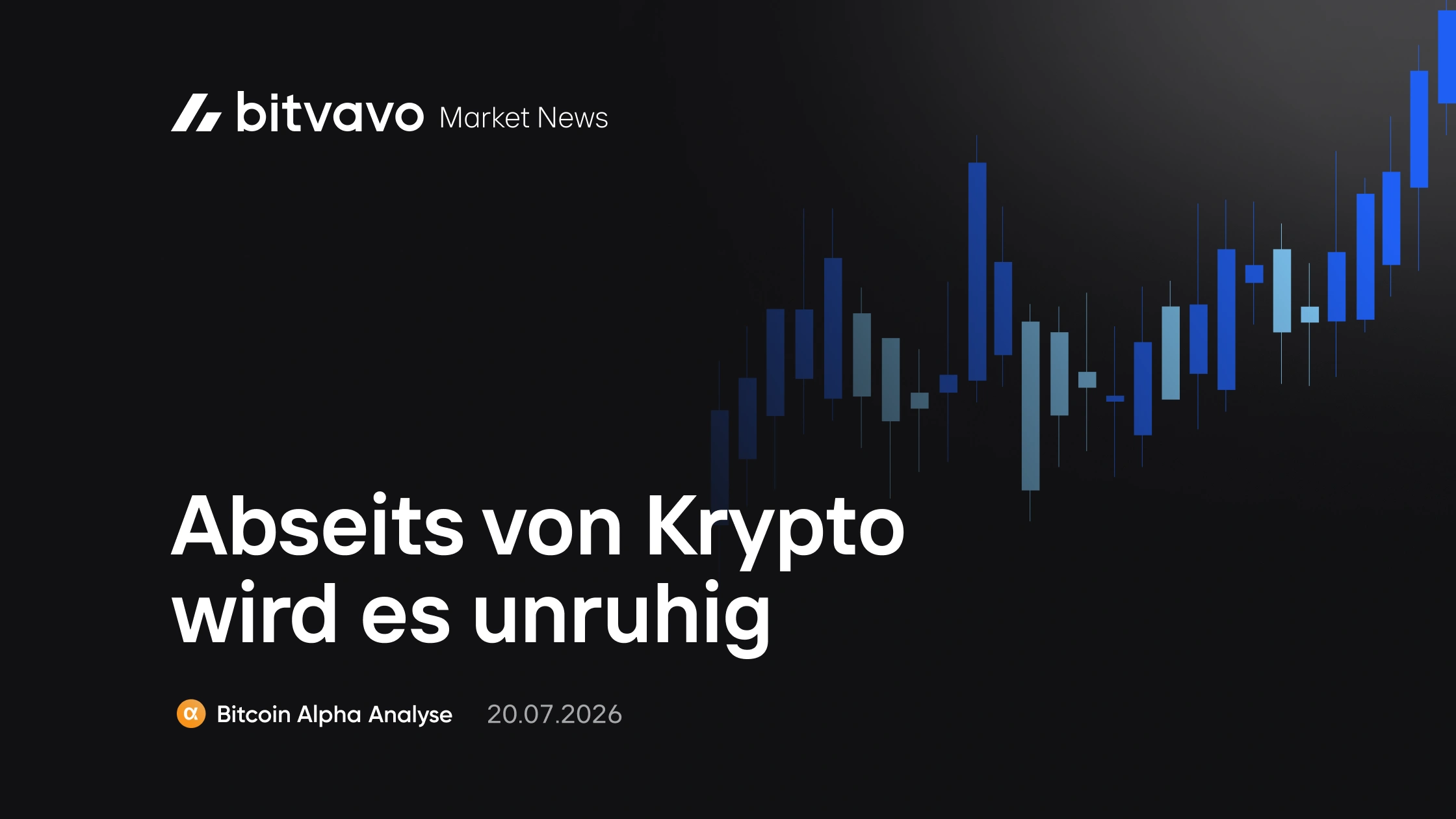 Abseits von Krypto wird es unruhig