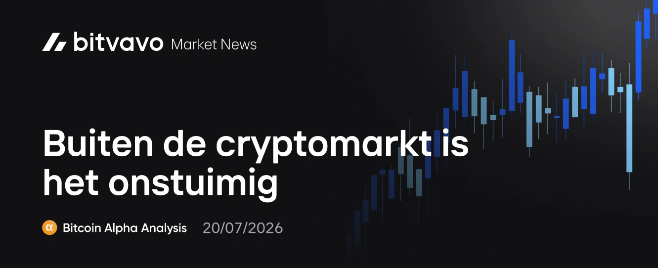 Buiten de cryptomarkt is het onstuimig