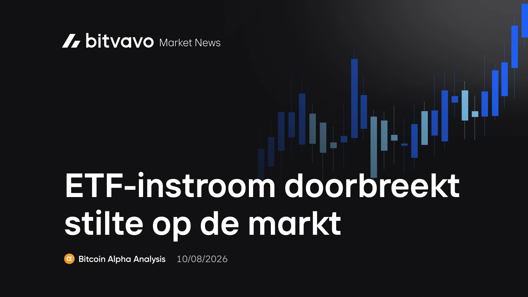 ETF-instroom doorbreekt stilte op de markt