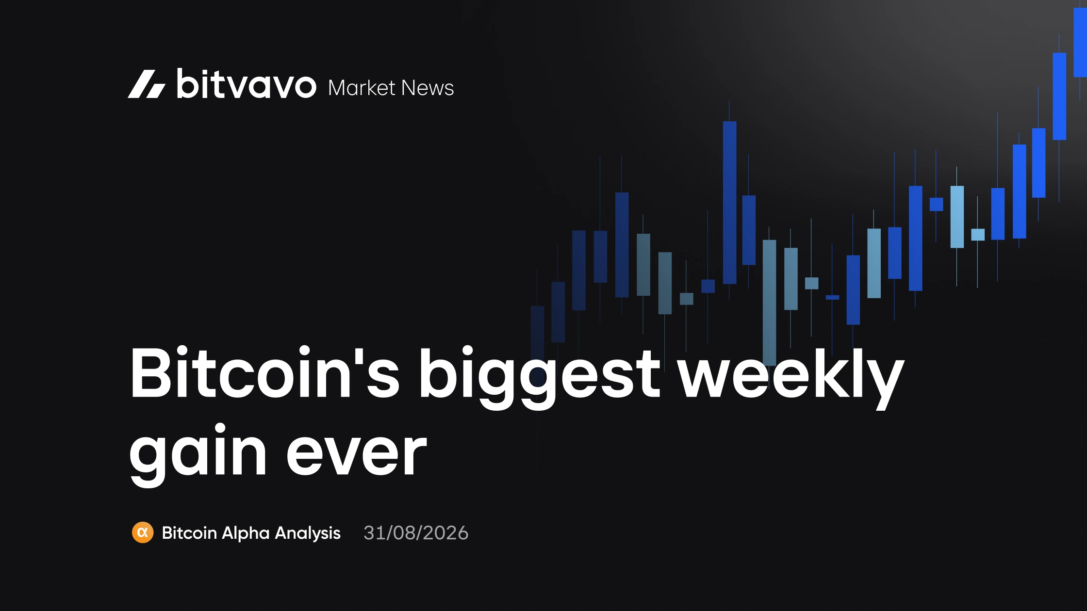 Bitcoin's biggest weekly gain ever