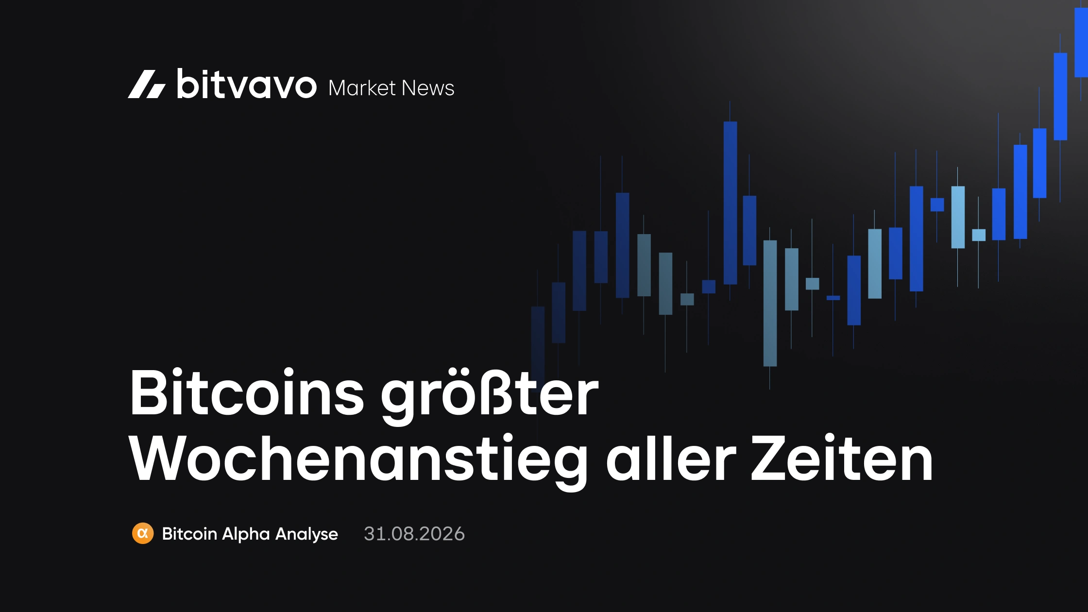 Bitcoins größter Wochenanstieg aller Zeiten