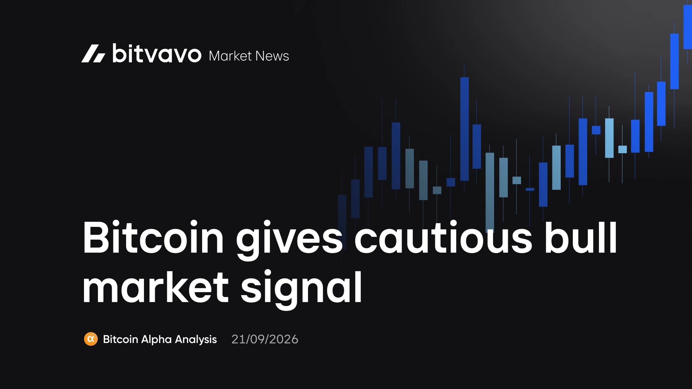 Bitcoin gives cautious bull market signal