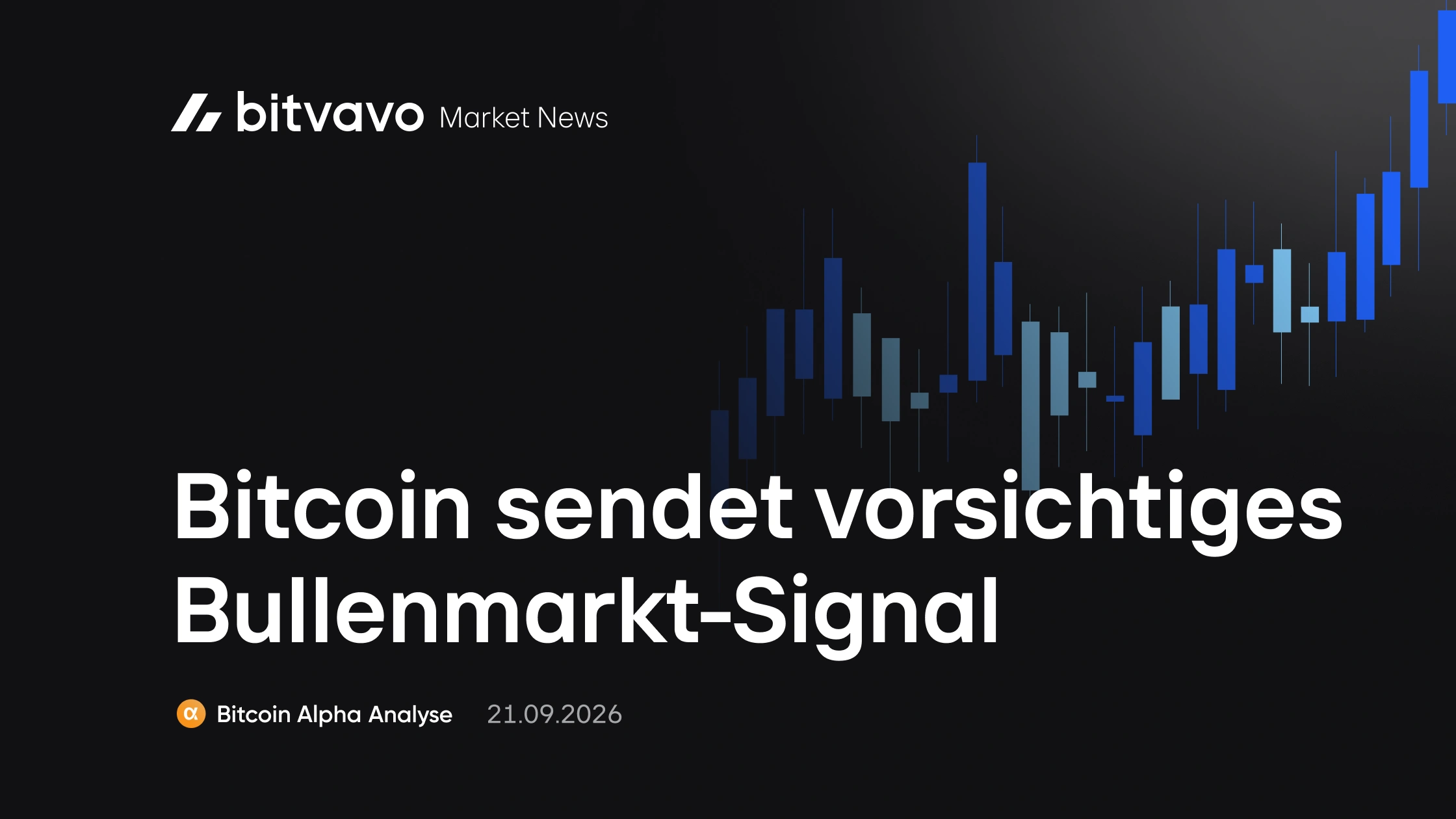 Bitcoin sendet vorsichtiges Bullenmarkt-Signal