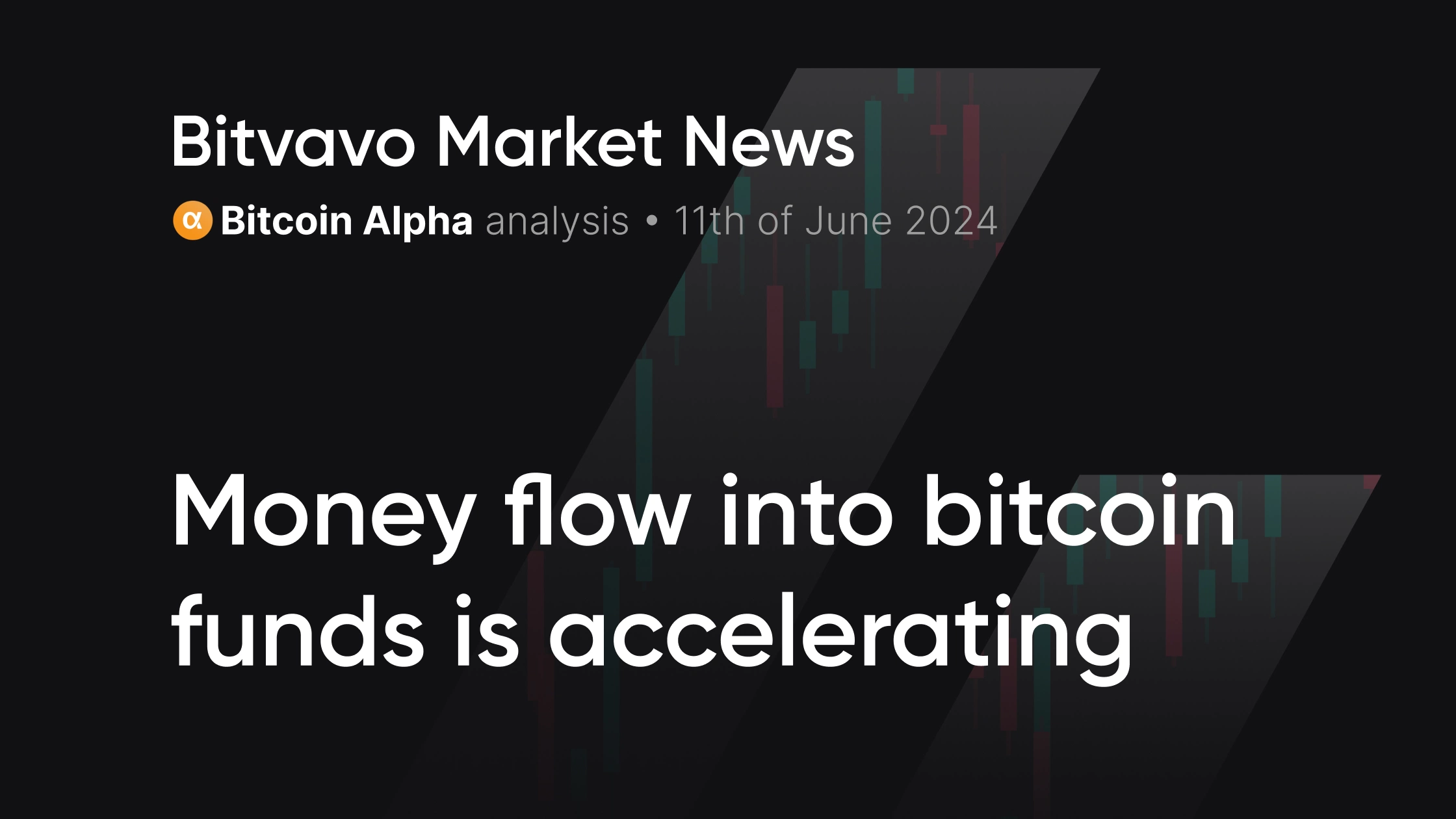 Bitvavo Market News - Money flow into bitcoin funds is accelerating |  Bitvavo.com