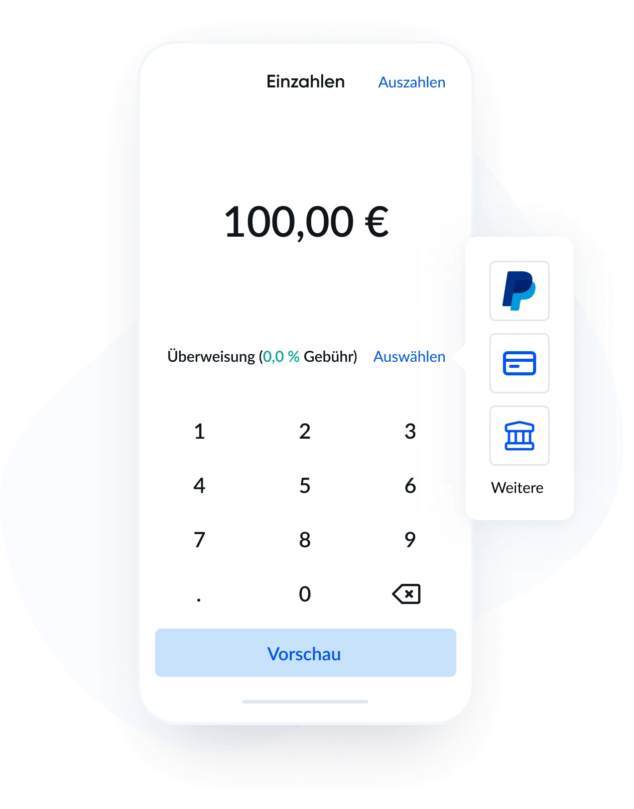 Different payment methods for buying crypto
