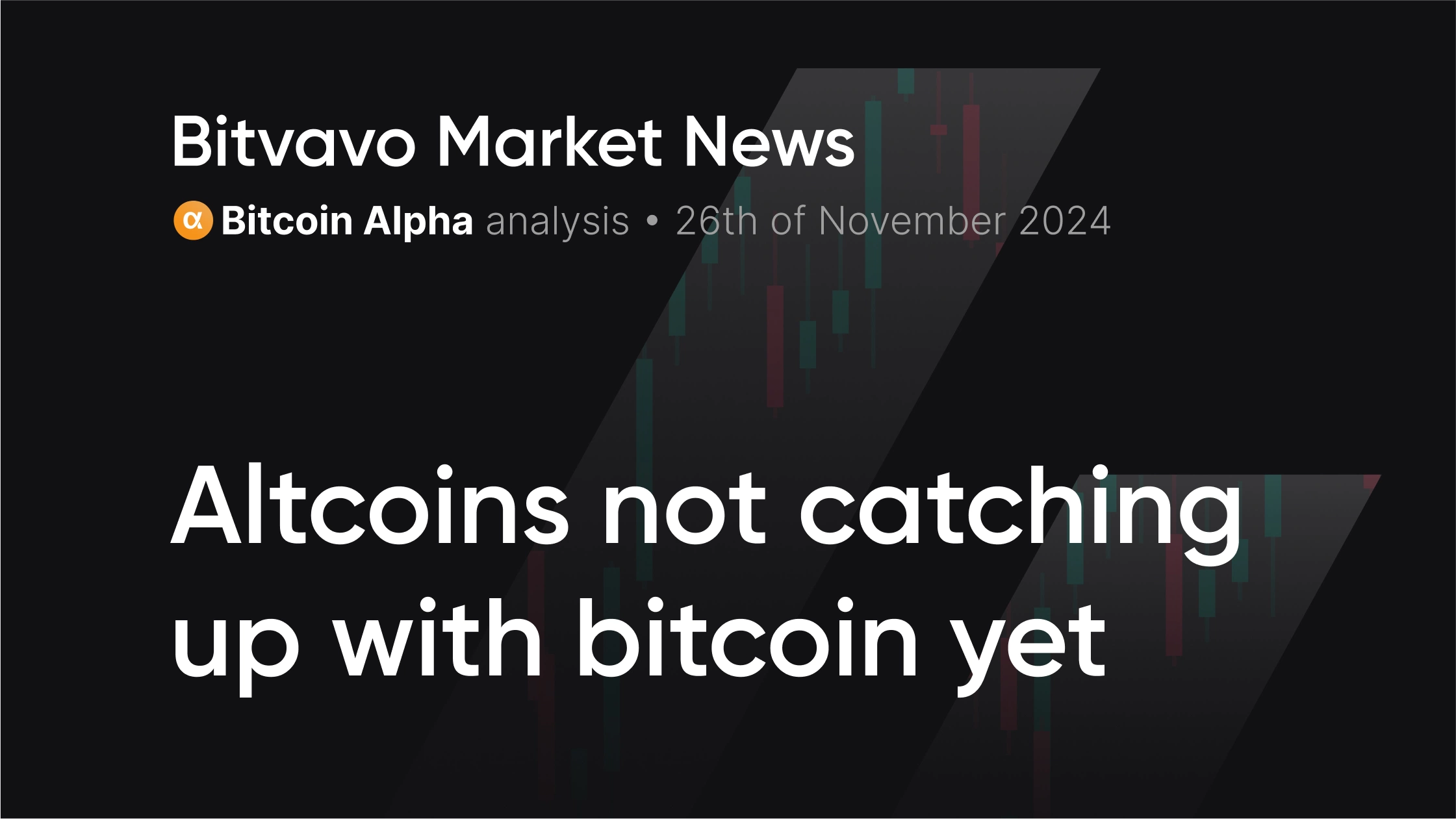 Altcoins houden bitcoin nog niet bij | Bitvavo.com