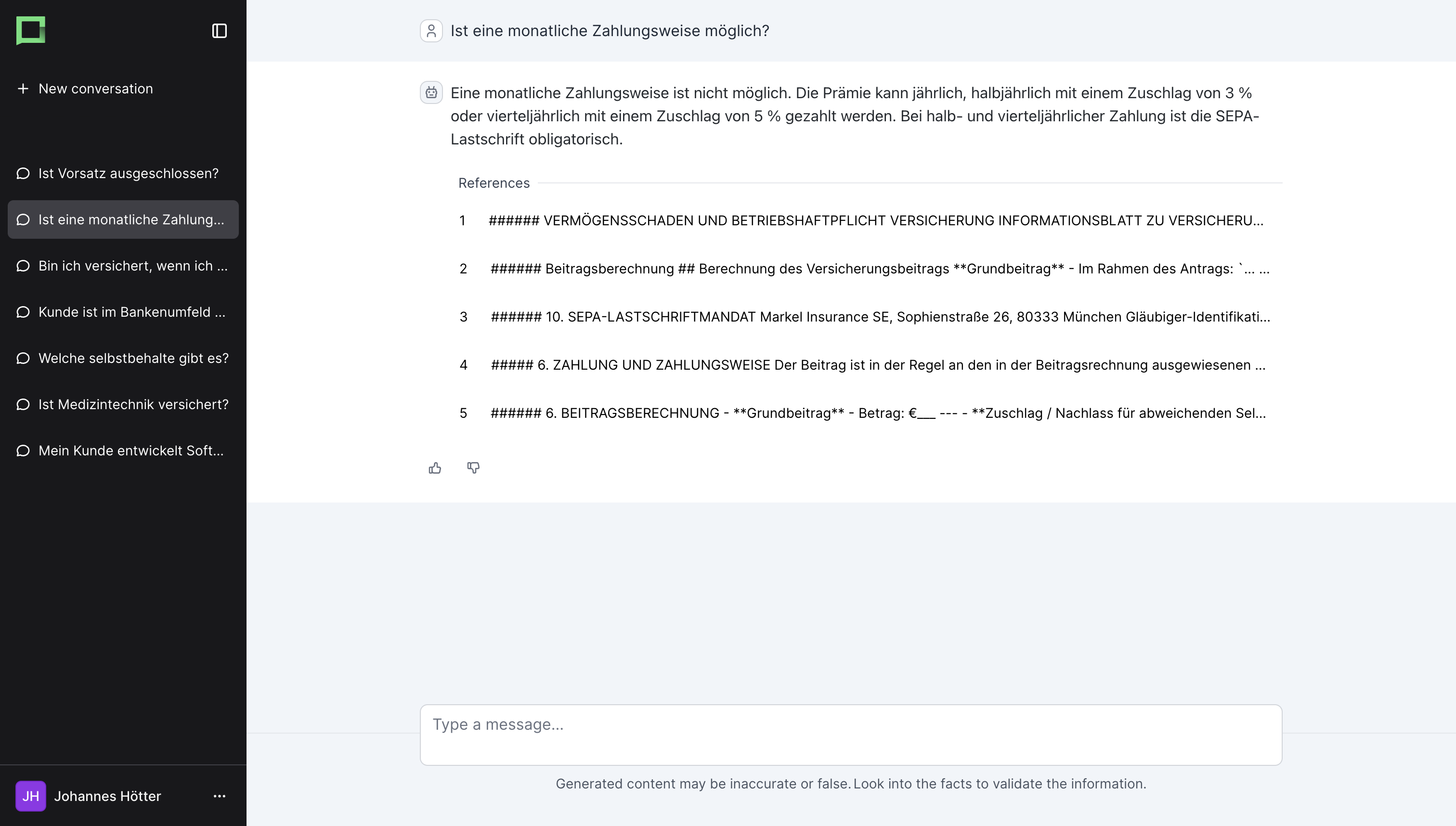 From 3-5 minutes to 30 seconds when searching for information in customer service.