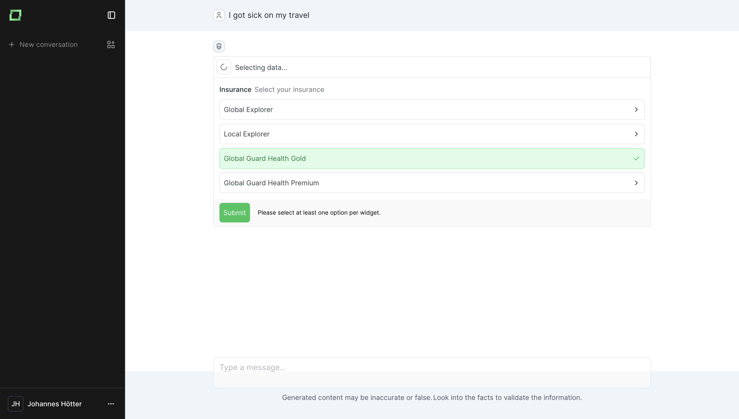 Defining search filters